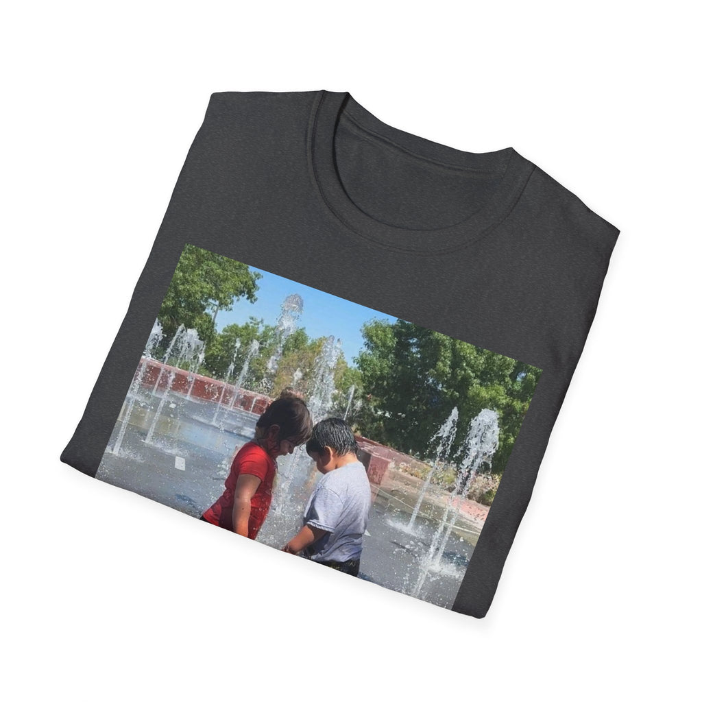 Cherished Moments Unisex Softstyle T-Shirt, Family Reunion Shirt, Personalized Gift, Summer Fun Tee, Kids Photography Tee
