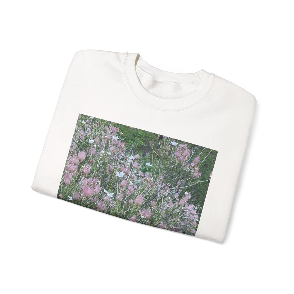 Floral Graphic Crewneck Sweatshirt | Cozy Unisex Apparel, Casual Wear, Plant Lover Gift, Spring Fashion, Everyday Comfort