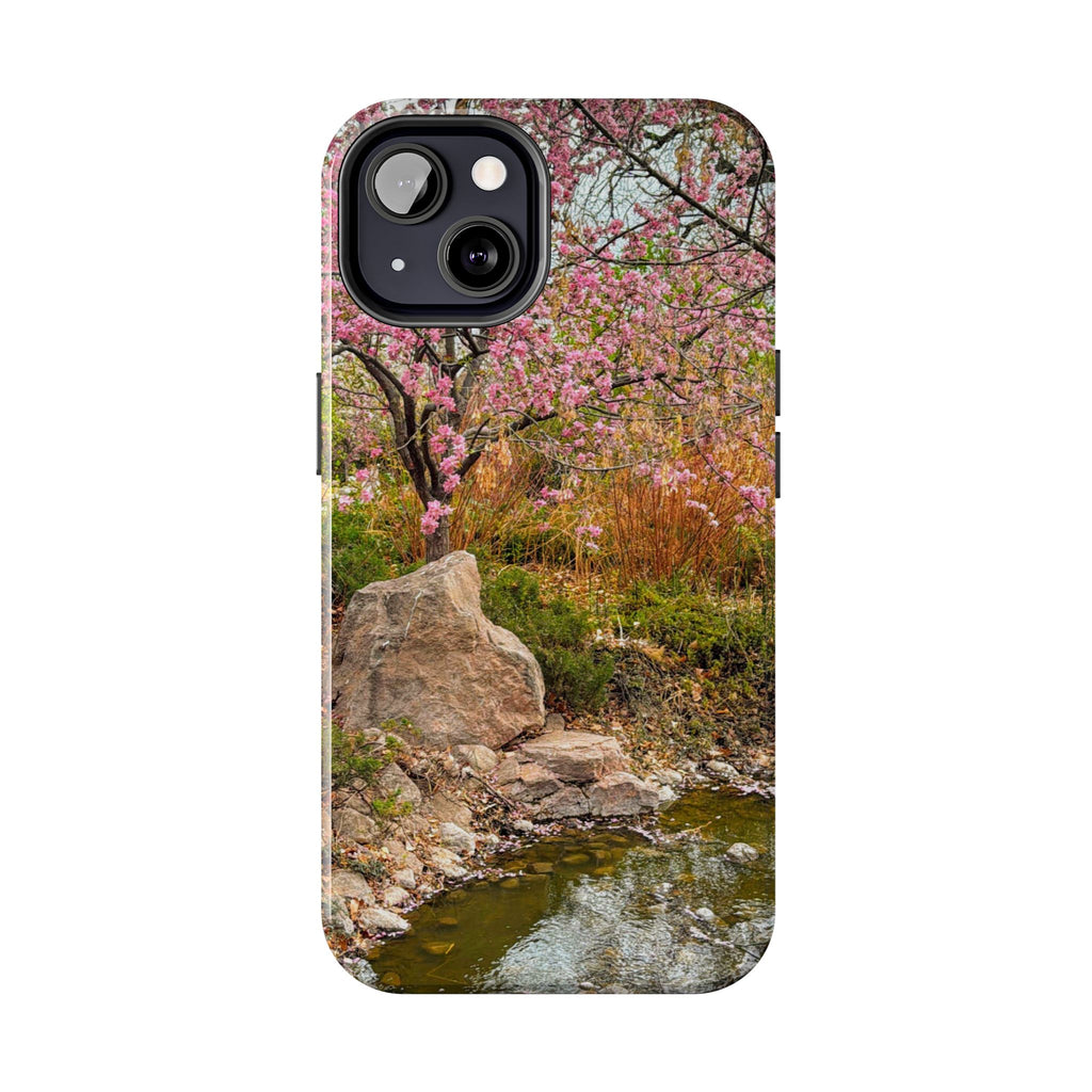 Cherry Blossom Tough Phone Cases - Nature Lover Gift, Floral Phone Accessories, Spring Decor, Custom Cases, Outdoor Adventure