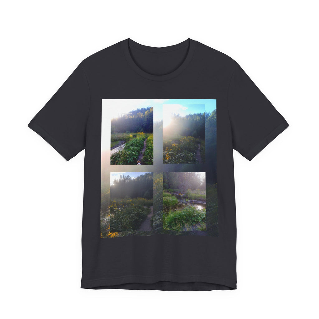 Nature-Inspired Unisex Tee, Eco-Friendly Shirt, Outdoor Lover Gift, Photography T-Shirt, Nature Vibes Clothing