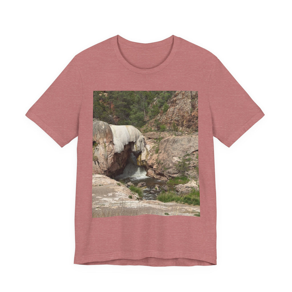 Waterfall Graphic Tee - Nature Lovers Unisex Shirt, Hiking Apparel, Summer Outfit, Gift for Adventure Seekers, Outdoor Enthusiasts
