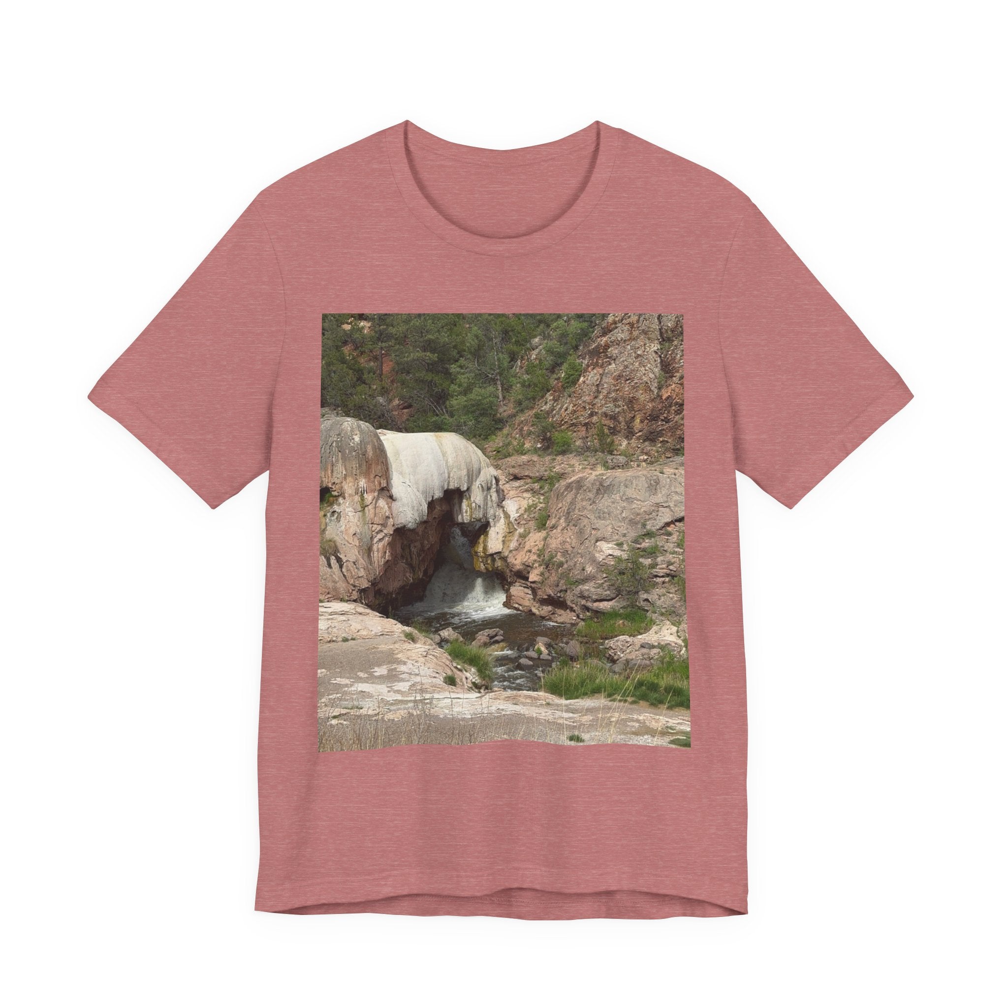 Waterfall Graphic Tee - Nature Lovers Unisex Shirt, Hiking Apparel, Summer Outfit, Gift for Adventure Seekers, Outdoor Enthusiasts