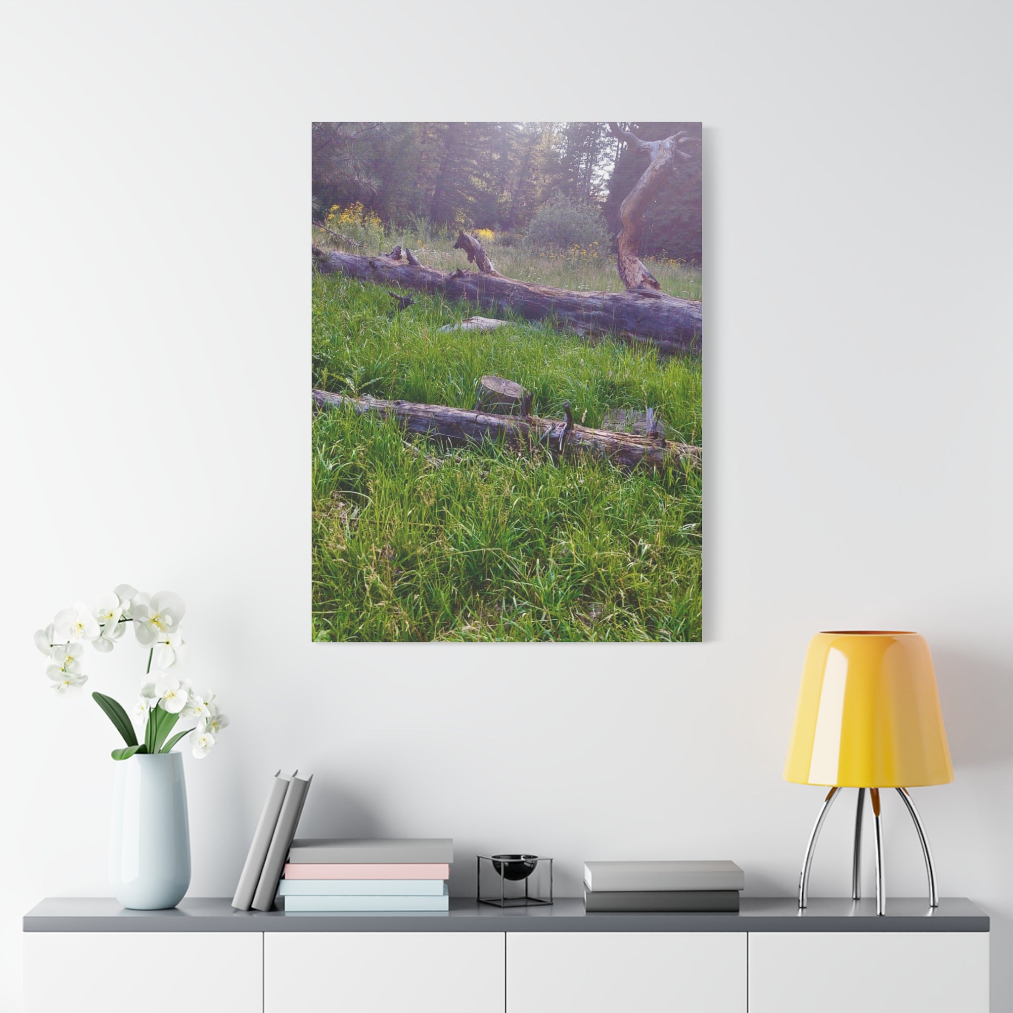 Classic Canvas Wall Art - Nature Decor, Outdoor Wall Hanging, Home Aesthetic, Gift for Nature Lovers, Rustic Cabin Decor