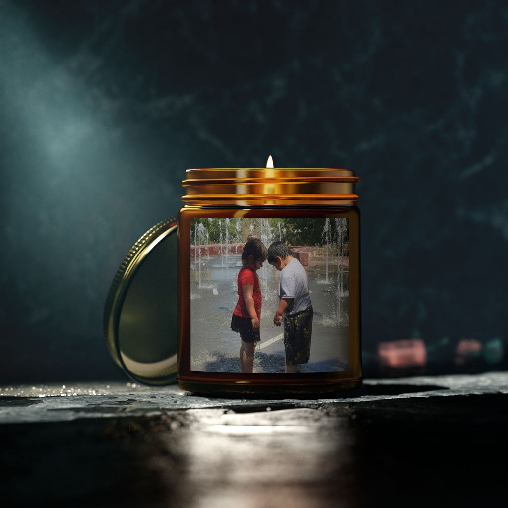 Coconut Apricot Scented Candle - Relaxing Home Decor, Gift for Her, Aromatherapy Candle, Personalized Souvenir, Eco-Friendly Candle