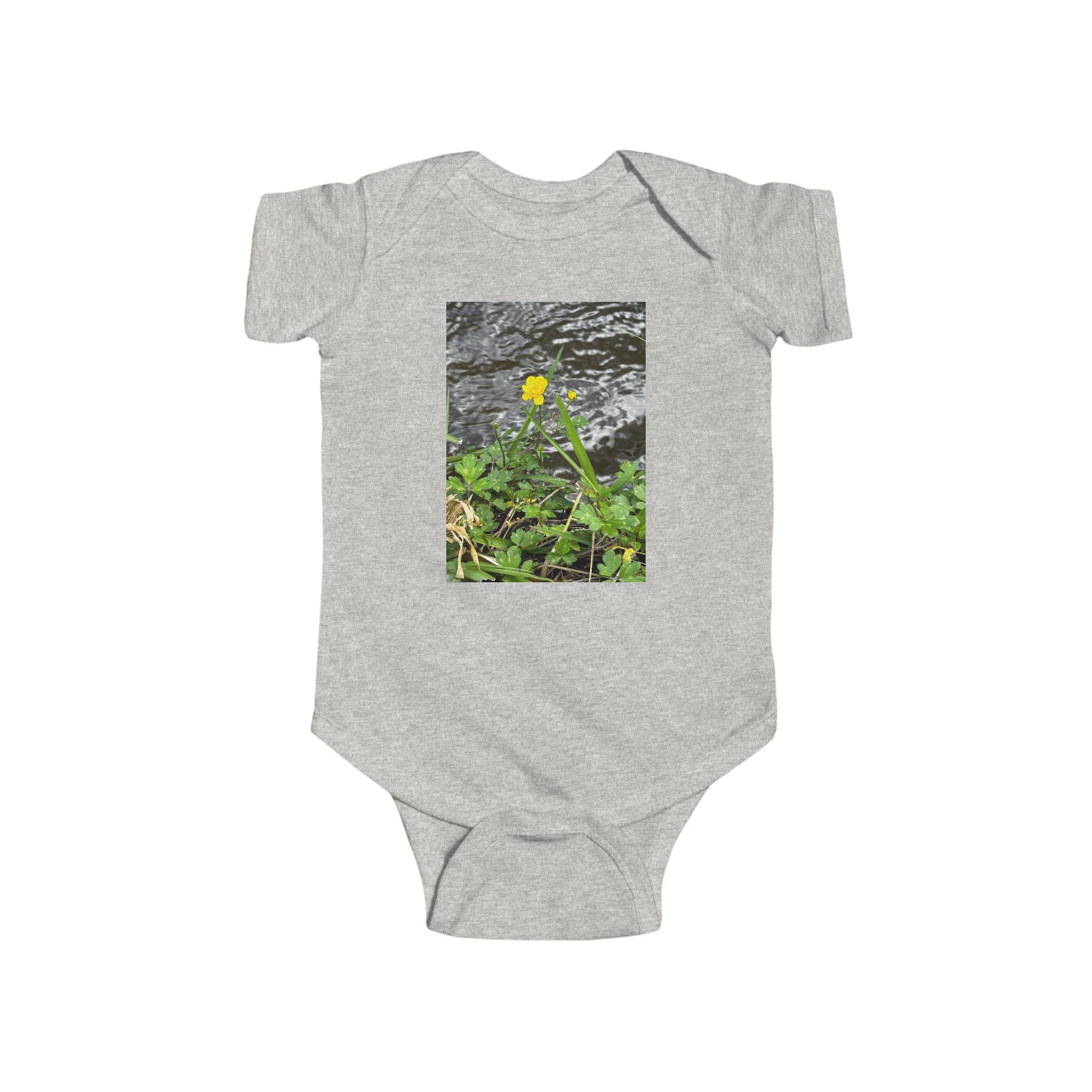 Floral Infant Bodysuit, Cute Baby Outfit, Spring Baby Clothes, Nature Baby Gift, Newborn Photography, Baby Shower Gift