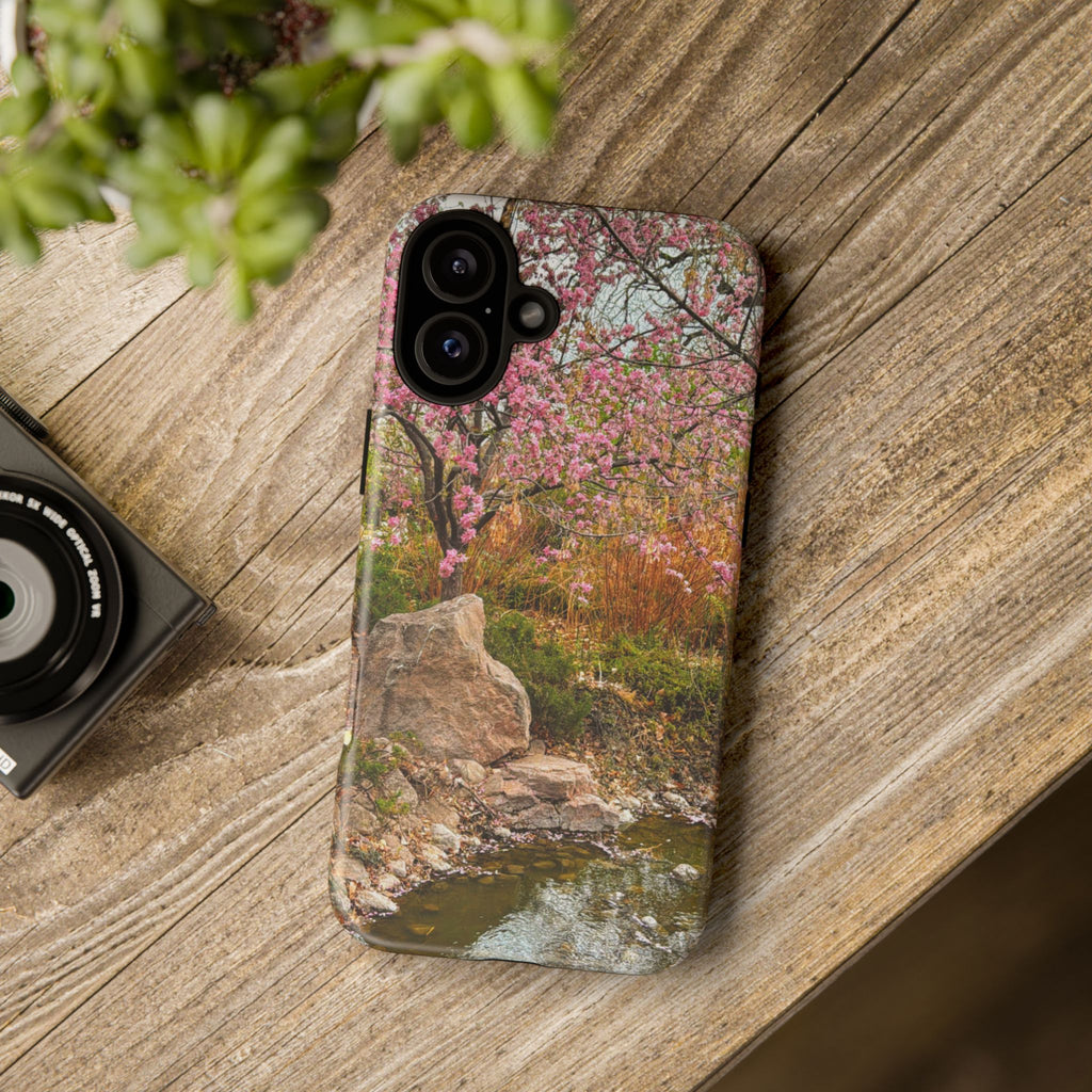 Nature-Inspired Phone Case, Floral Phone Cover, Springtime Accessory, Perfect Gift for Nature Lovers, Eco-Friendly Tech