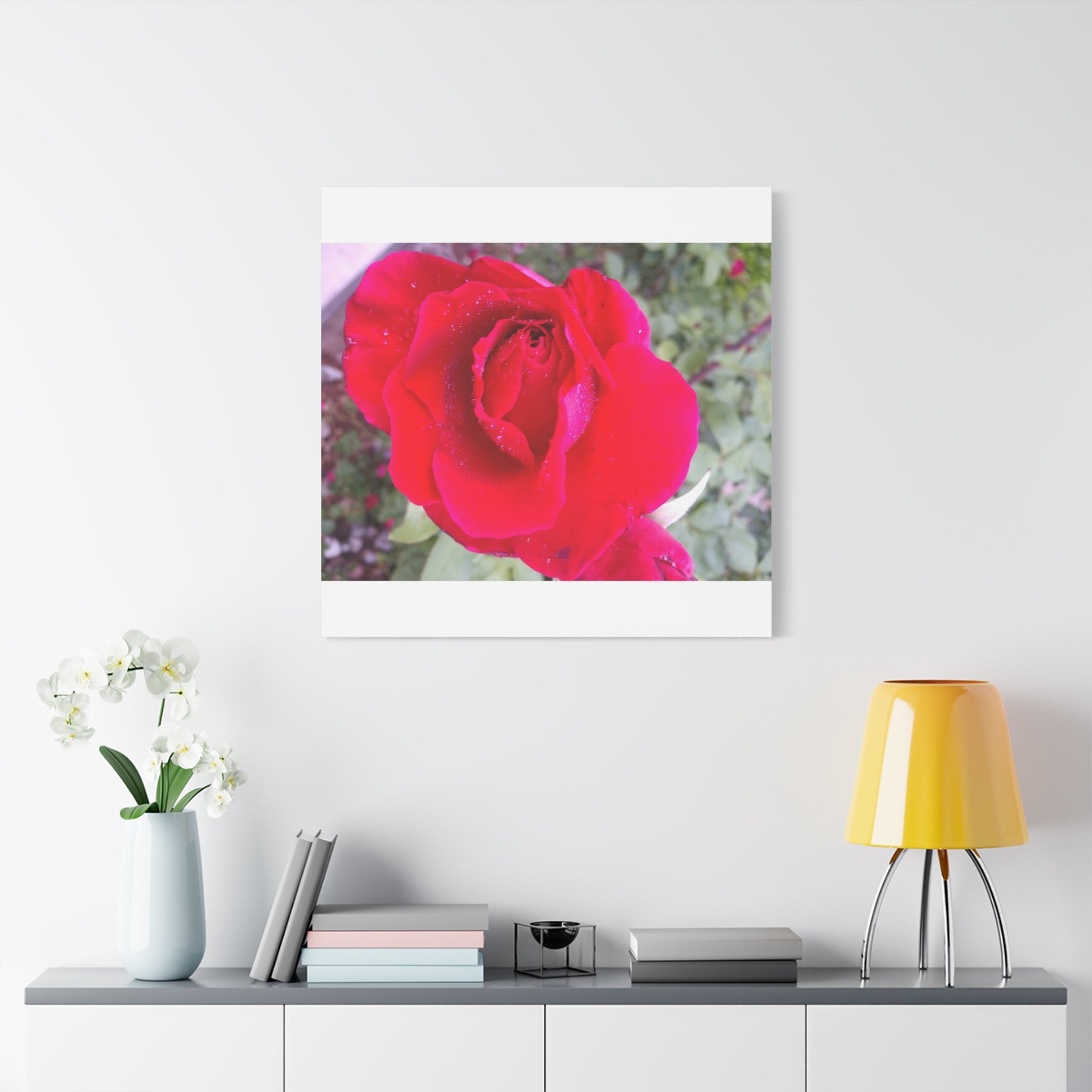 Vibrant Floral Canvas Art, Elegant Wall Decor, Perfect for Home, Gifts, Mother's Day, and Weddings