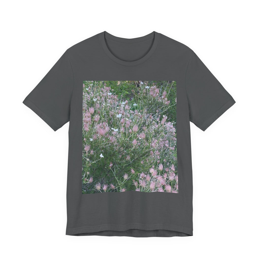 Floral Breeze Tee – Botanical Art Unisex Jersey Tee, Nature Lover Gift, Summer Fashion, Casual Wear, Eco-Friendly Style