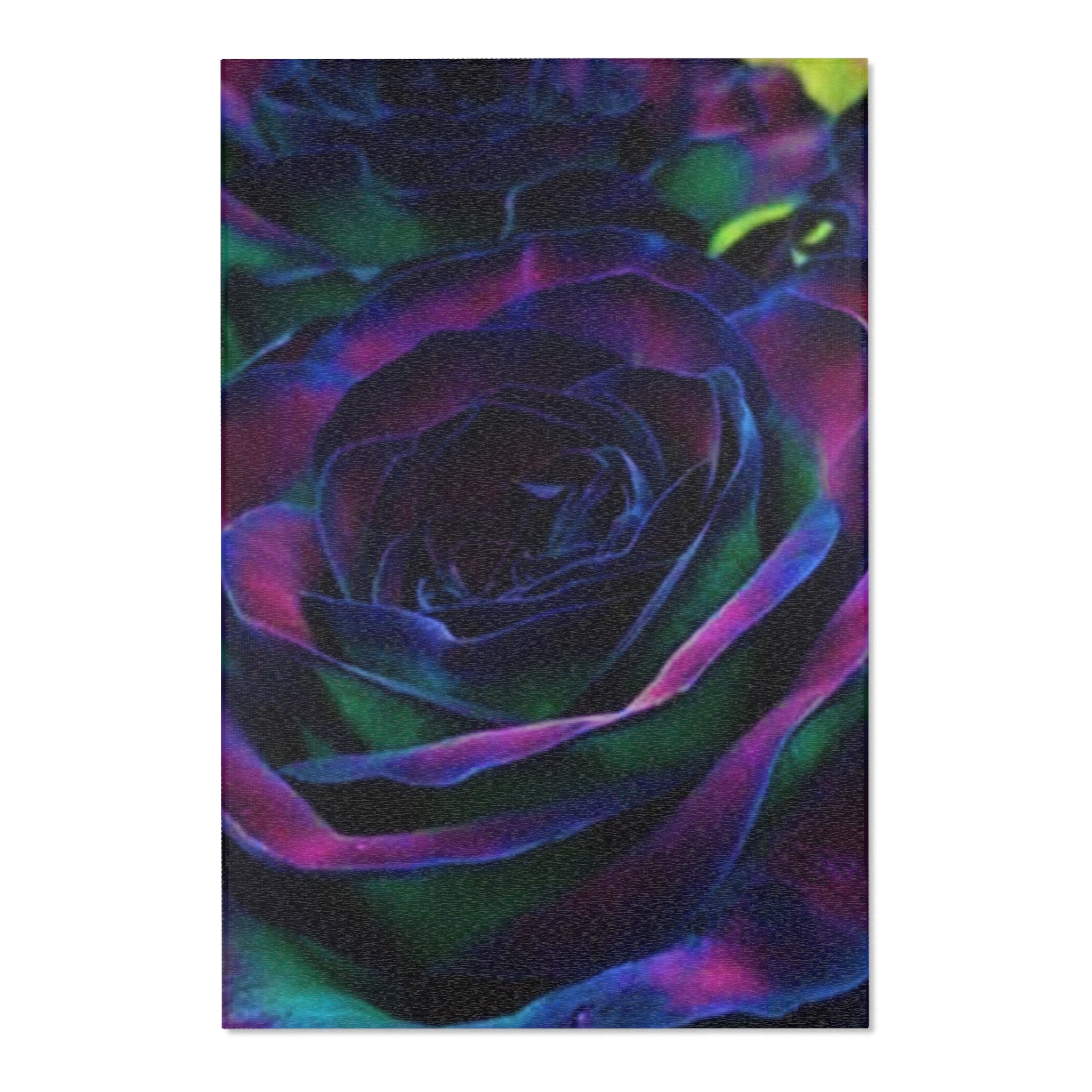 Vibrant Floral Area Rug - Colorful Home Decor, Boho Living Room Accent, Perfect for Gifts, Modern Floor Covering, Stylish Rug