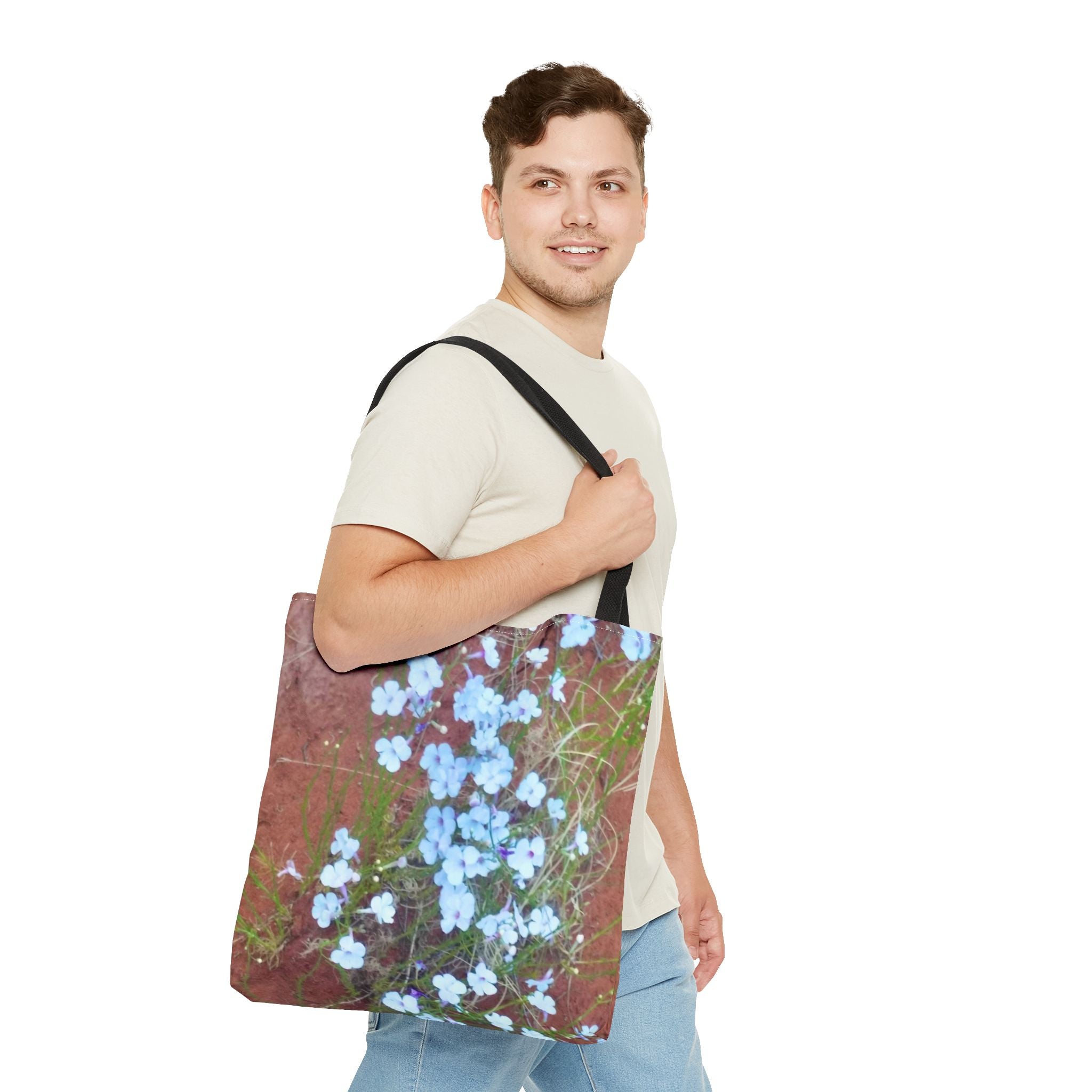 Floral Tote Bag - Boho Chic, Everyday Use, Eco-Friendly Shopping, Gift for Her, Travel Accessory