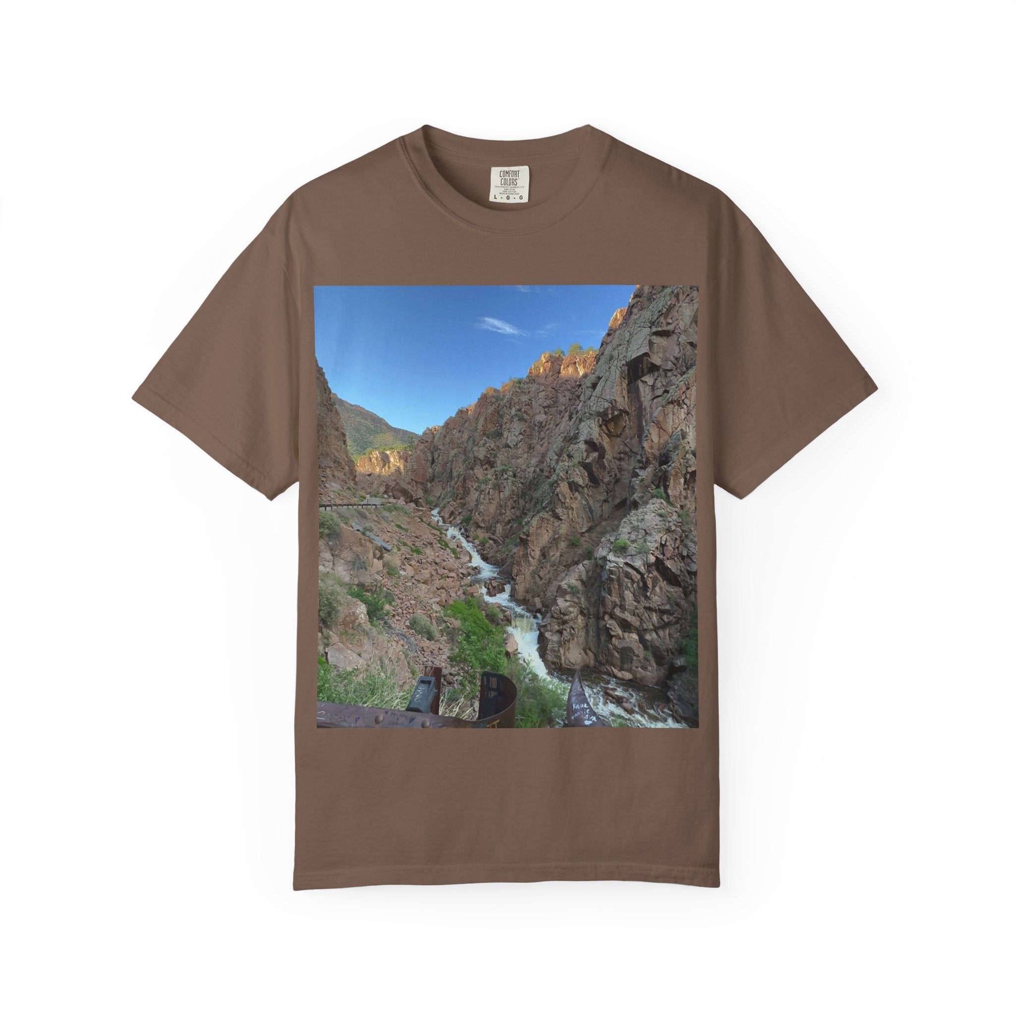Nature Scene Unisex T-Shirt, Eco-Friendly Tee, Outdoorsy Apparel, Hiking Gift, Casual Wear, Adventure Clothing