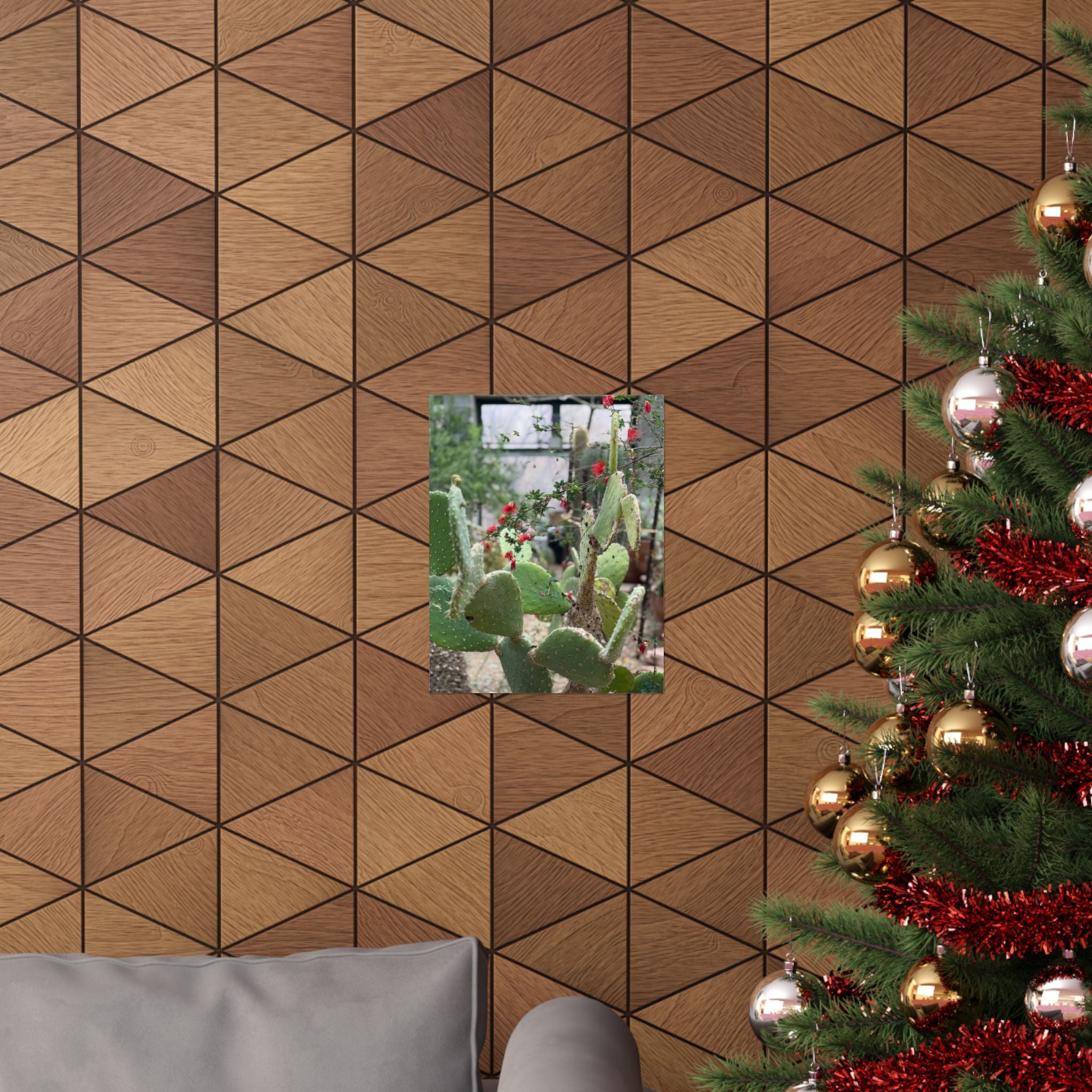 Cactus Wall Art Poster, Botanical Decor, Vertical Matte Print, Nature Lover Gift, Home Gallery Decoration