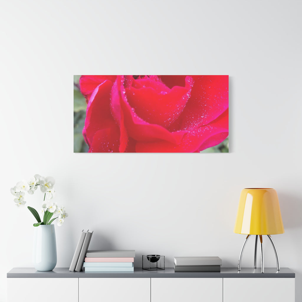 Stunning Floral Canvas Print, Home Decor, Wall Art, Gift for Flower Lovers, Red Rose Art, Mother's Day Gift