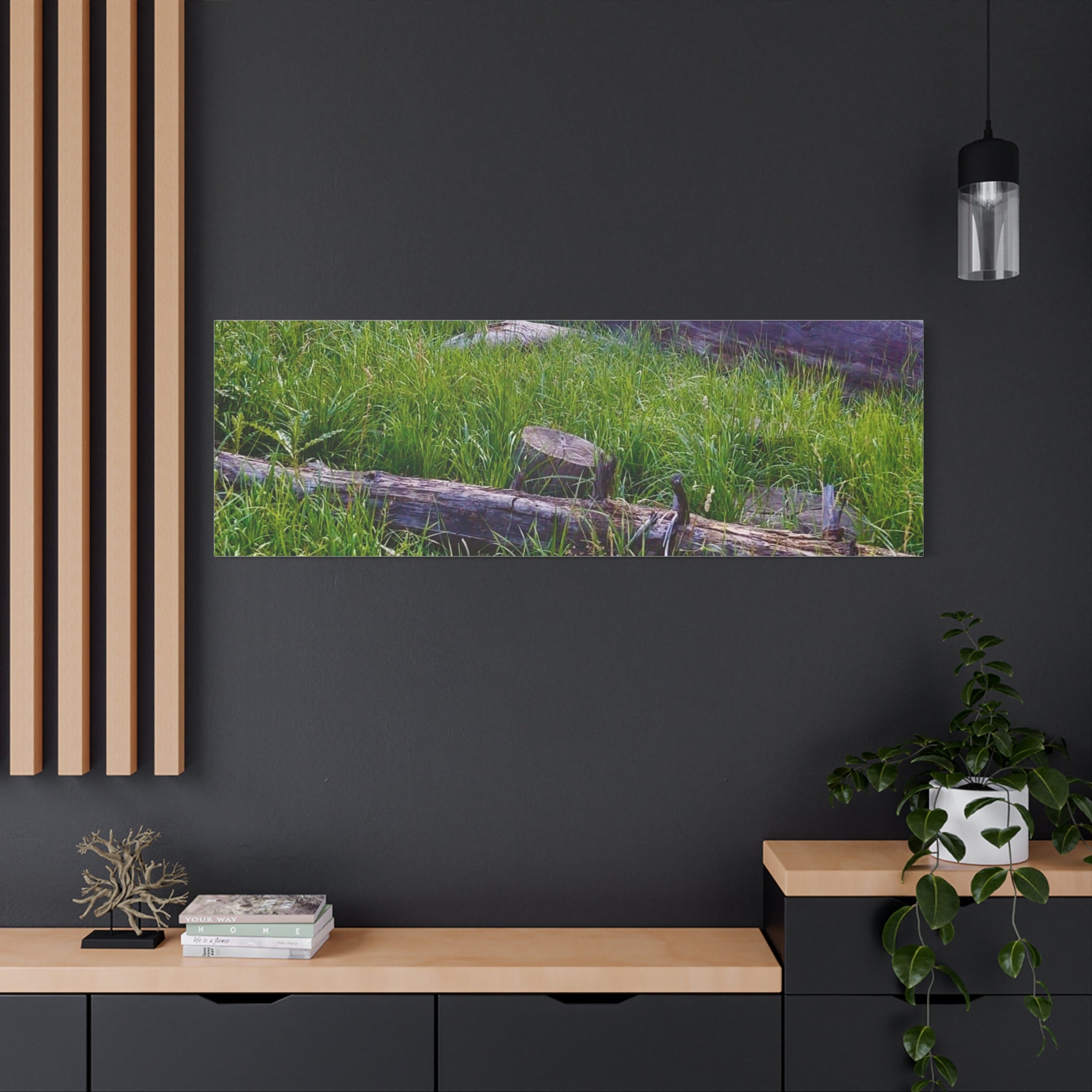 Classic Canvas Wall Art - Nature Decor, Outdoor Wall Hanging, Home Aesthetic, Gift for Nature Lovers, Rustic Cabin Decor