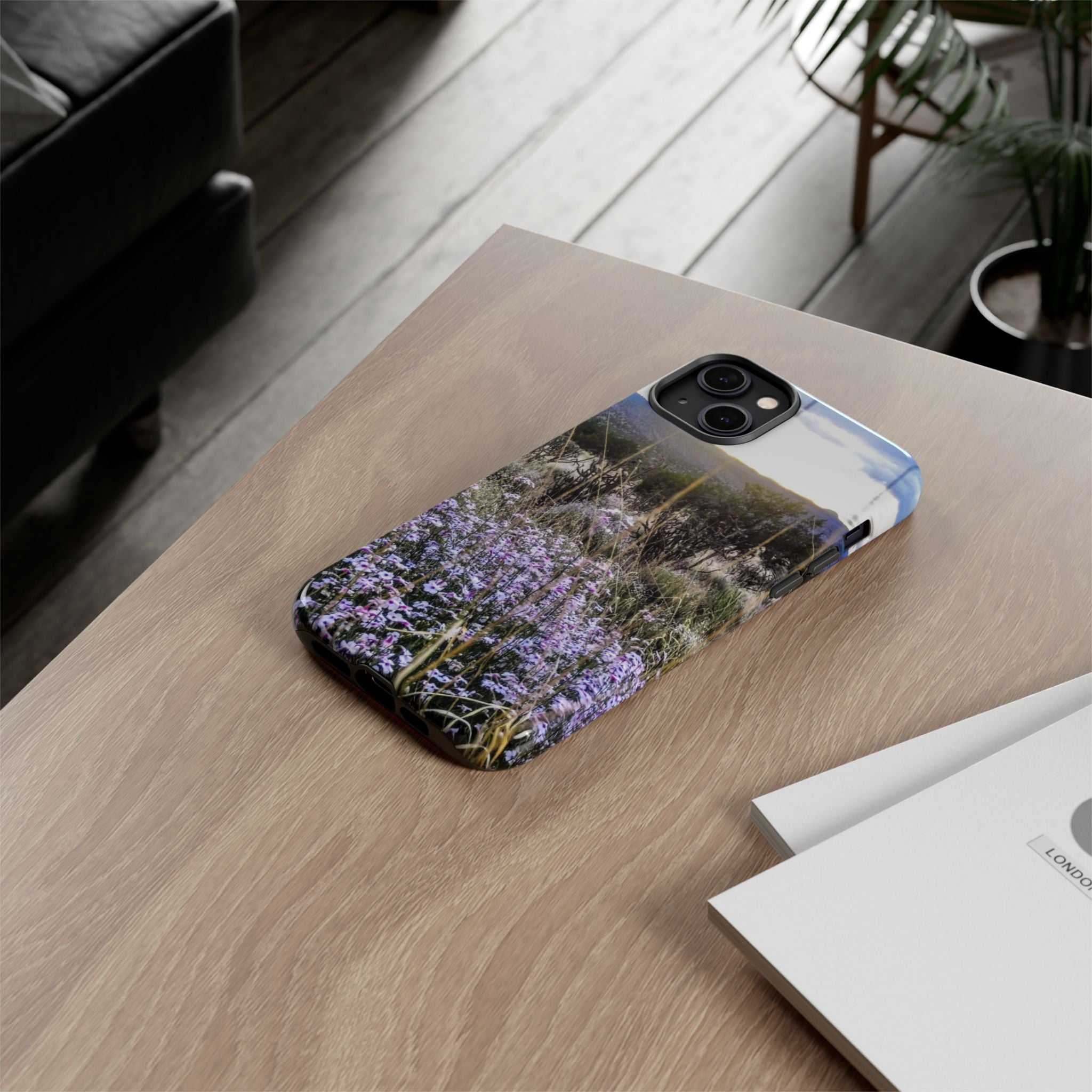 Floral Phone Case, Tough Phone Cover for Outdoor Lovers, Nature-Inspired Accessories, Gift for Photography Enthusiasts, Protective [...]