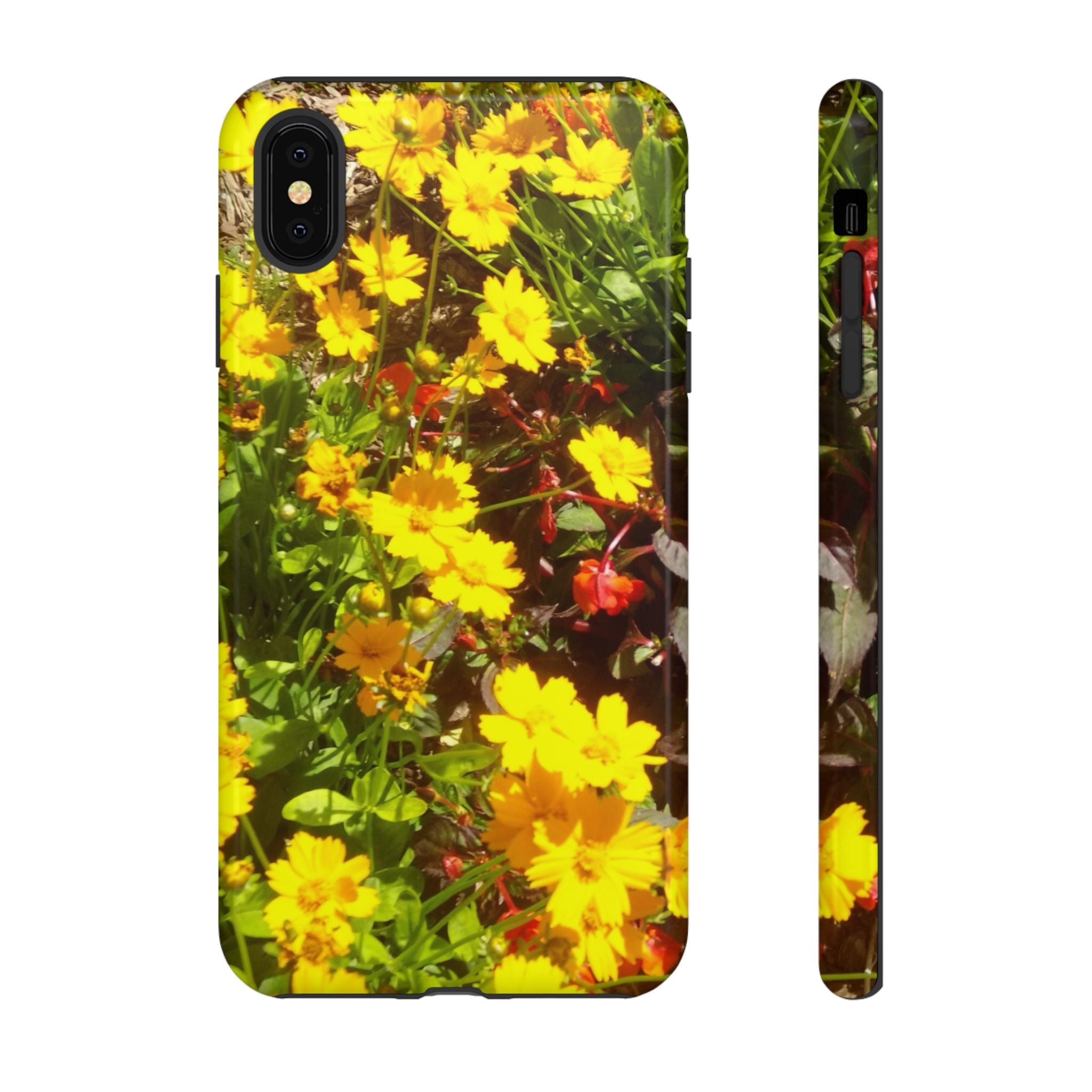 Floral Phone Case - Tough Cases with Vibrant Yellow Flowers, Protective Floral Cover, Spring Decor, Gift Idea for Nature Lovers, [...]