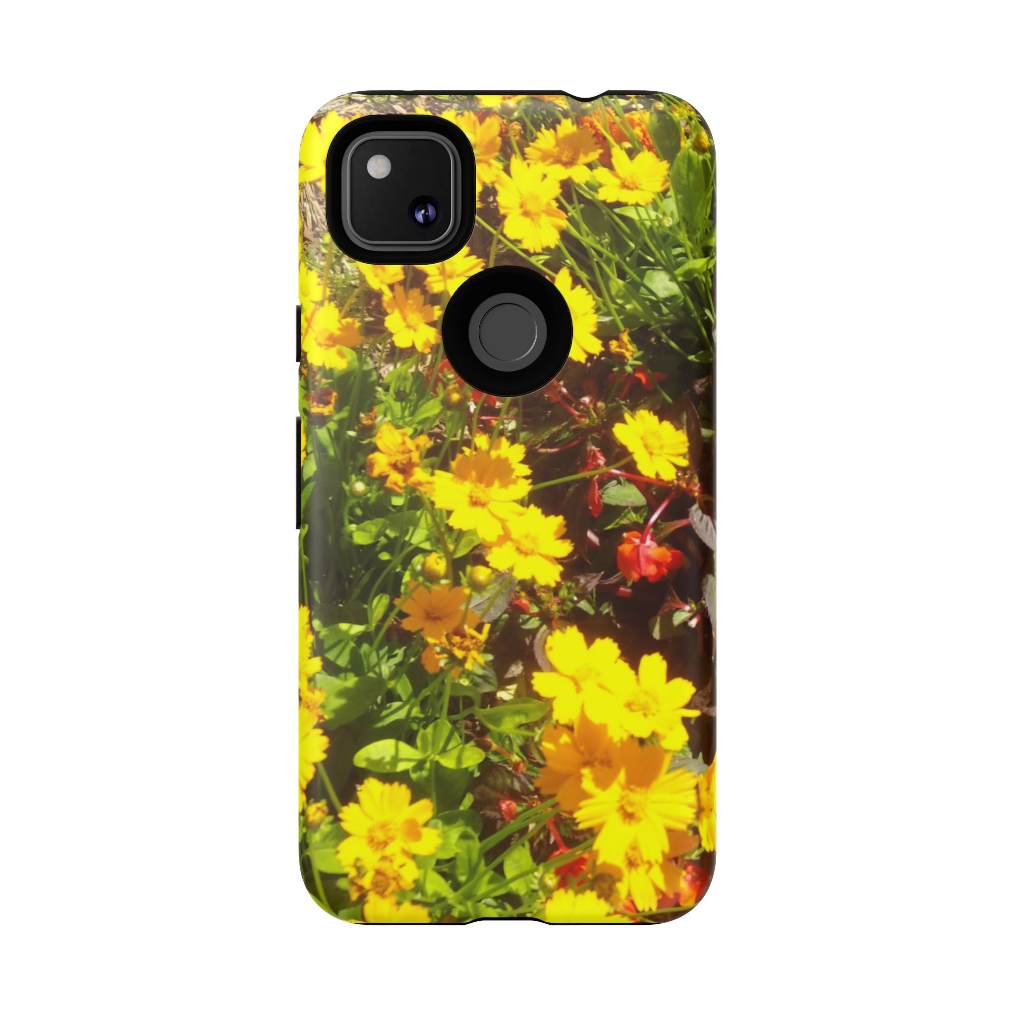 Floral Phone Case - Tough Cases with Vibrant Yellow Flowers, Protective Floral Cover, Spring Decor, Gift Idea for Nature Lovers, [...]