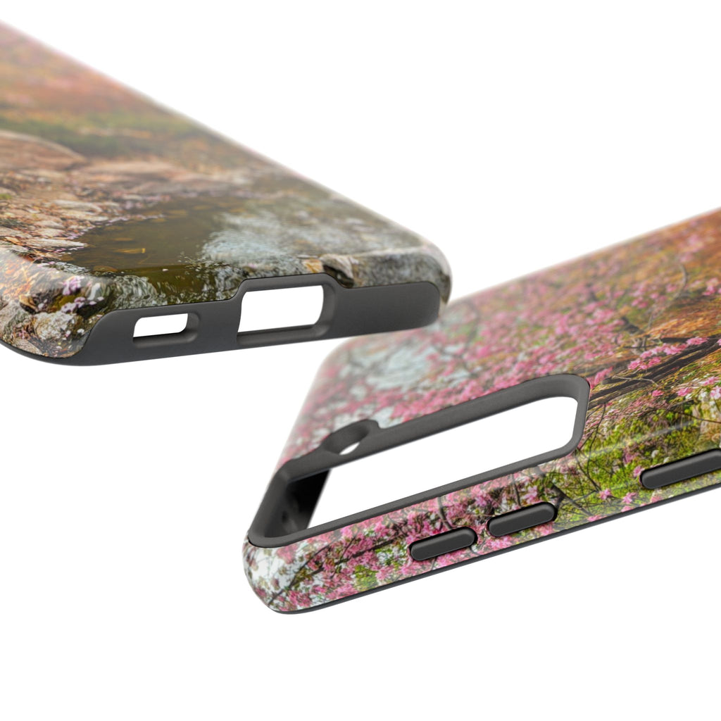 Cherry Blossom Tough Phone Cases - Nature Lover Gift, Floral Phone Accessories, Spring Decor, Custom Cases, Outdoor Adventure