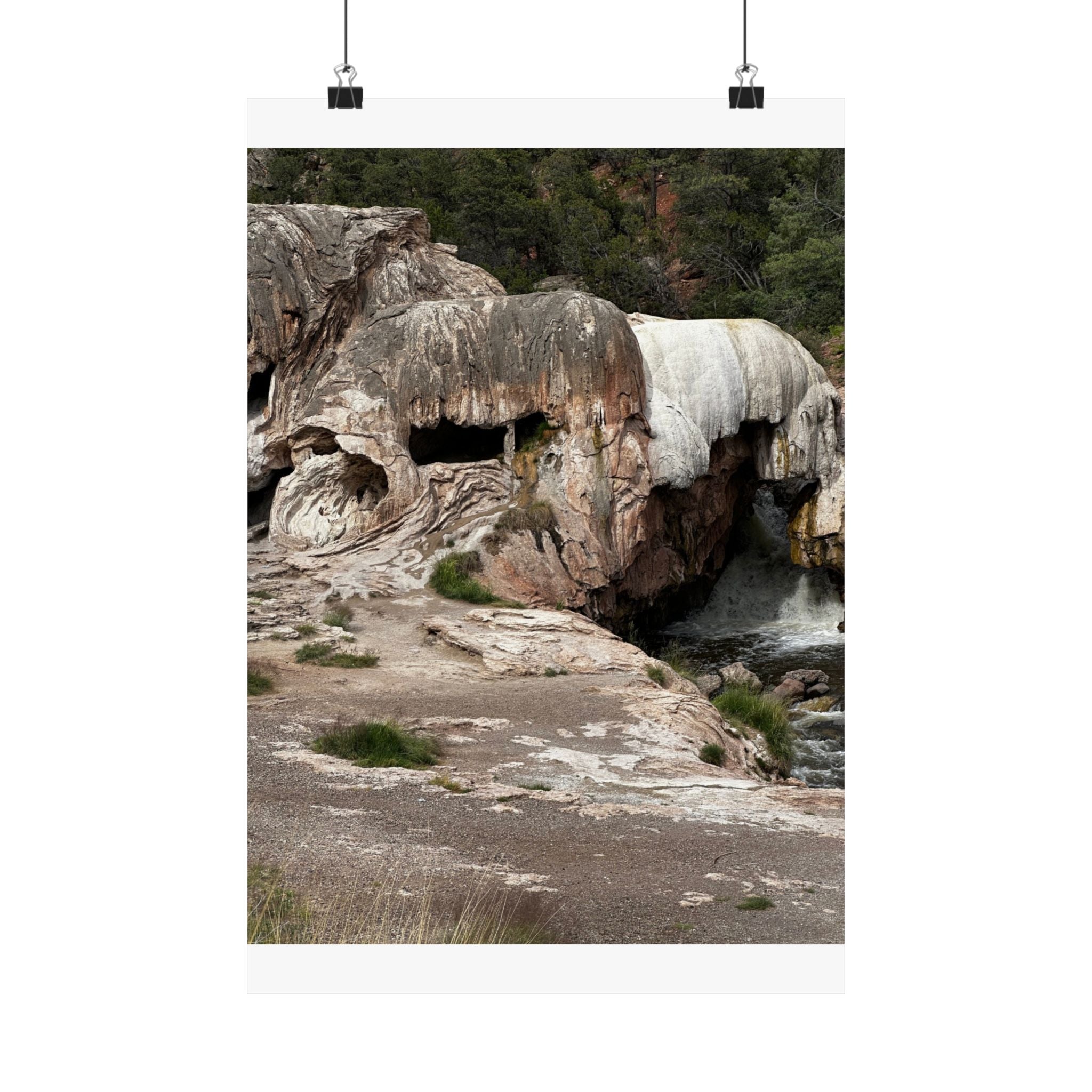 Nature-Inspired Matte Vertical Poster, Landscape Wall Art, Home Decor, Unique Gift, Rustic Vibe, Earthy Aesthetic