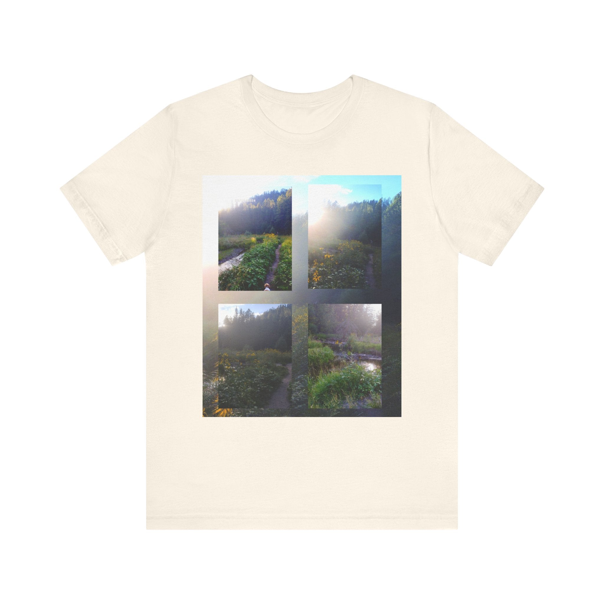 Nature-Inspired Unisex Tee, Eco-Friendly Shirt, Outdoor Lover Gift, Photography T-Shirt, Nature Vibes Clothing
