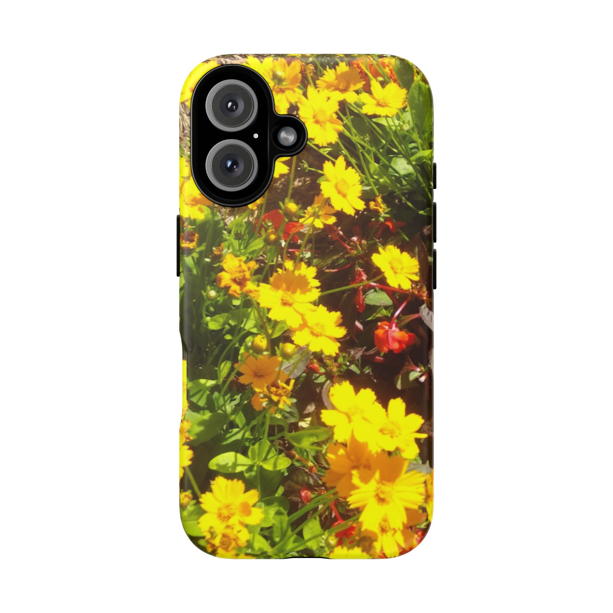 Floral Phone Case - Tough Cases with Vibrant Yellow Flowers, Protective Floral Cover, Spring Decor, Gift Idea for Nature Lovers, [...]