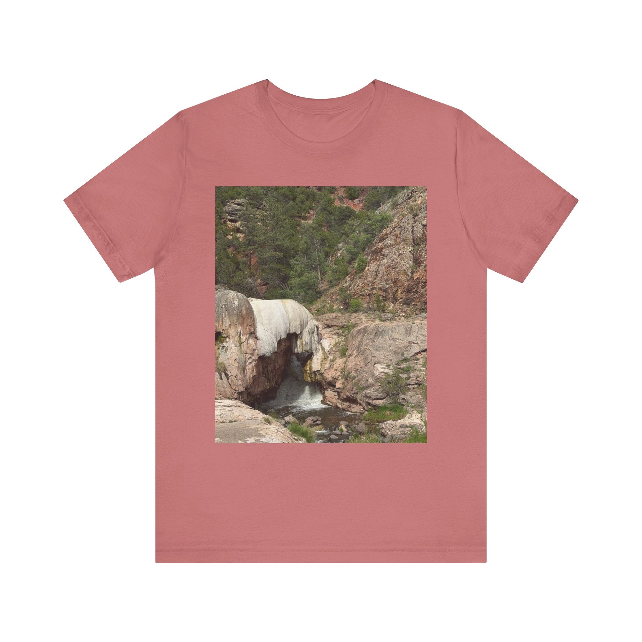 Nature-Inspired Unisex Tee, Eco-Friendly Short Sleeve T-Shirt, Adventure Apparel, Casual Wear, Gift for Outdoor Lovers