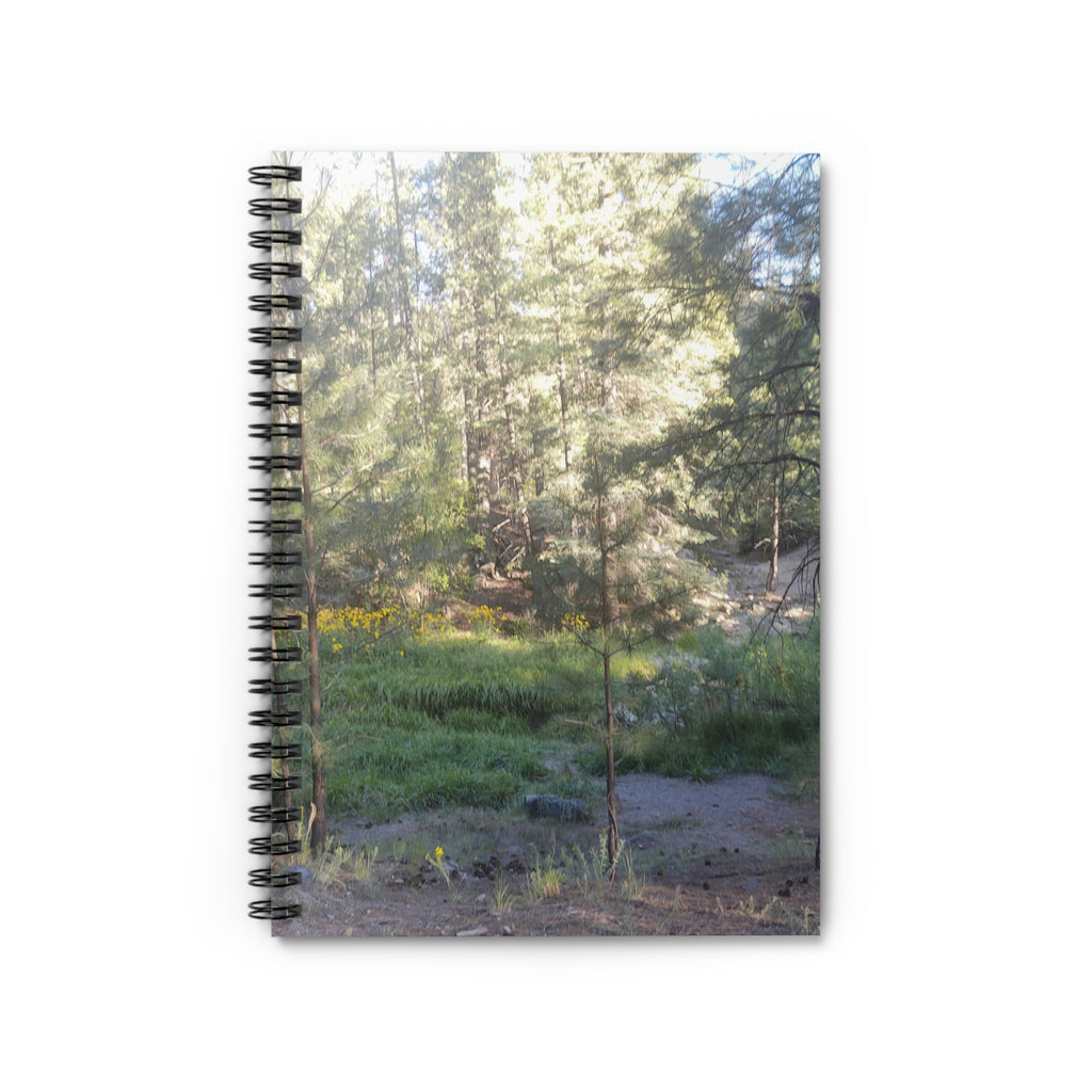 Nature-Inspired Spiral Notebook - Ruled Line, Journal, Stationery, Gift for Nature Lovers, Eco-Friendly Office Supplies