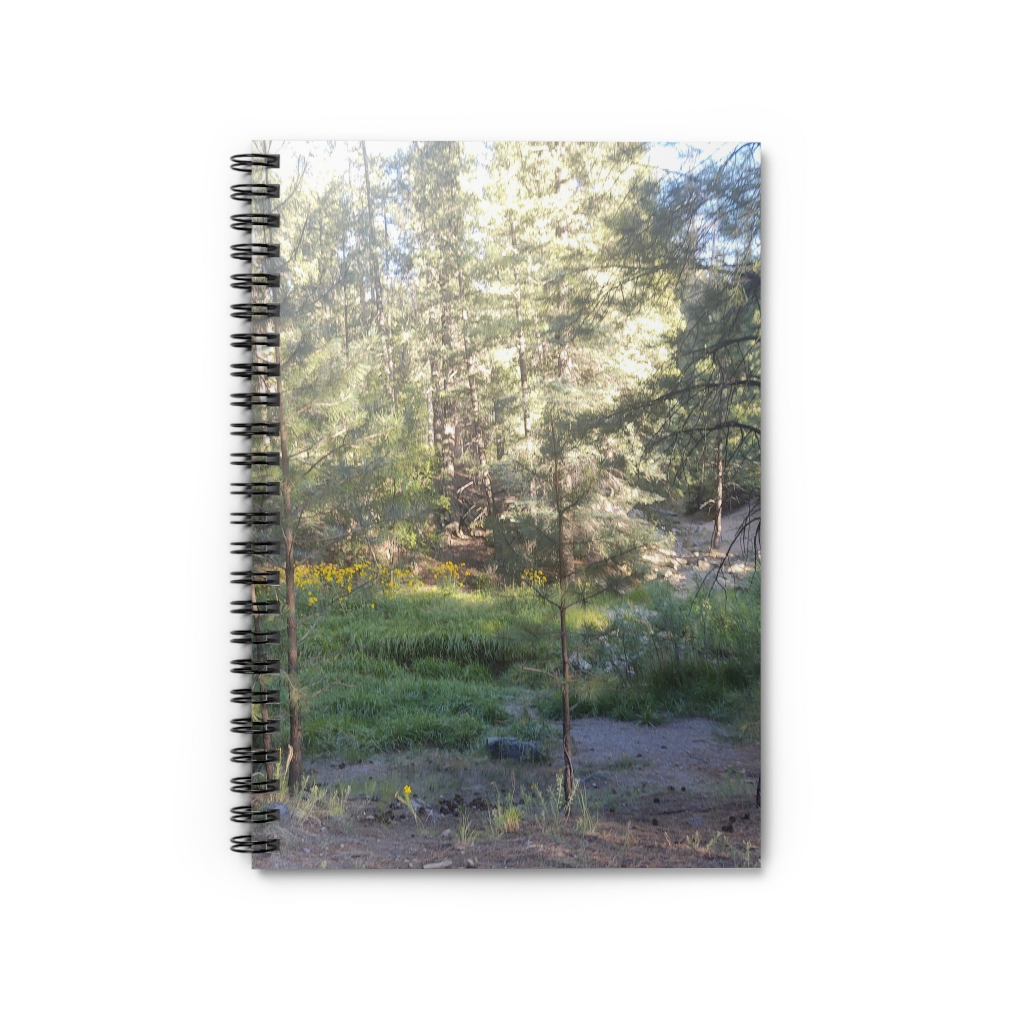 Nature-Inspired Spiral Notebook - Ruled Line, Journal, Stationery, Gift for Nature Lovers, Eco-Friendly Office Supplies