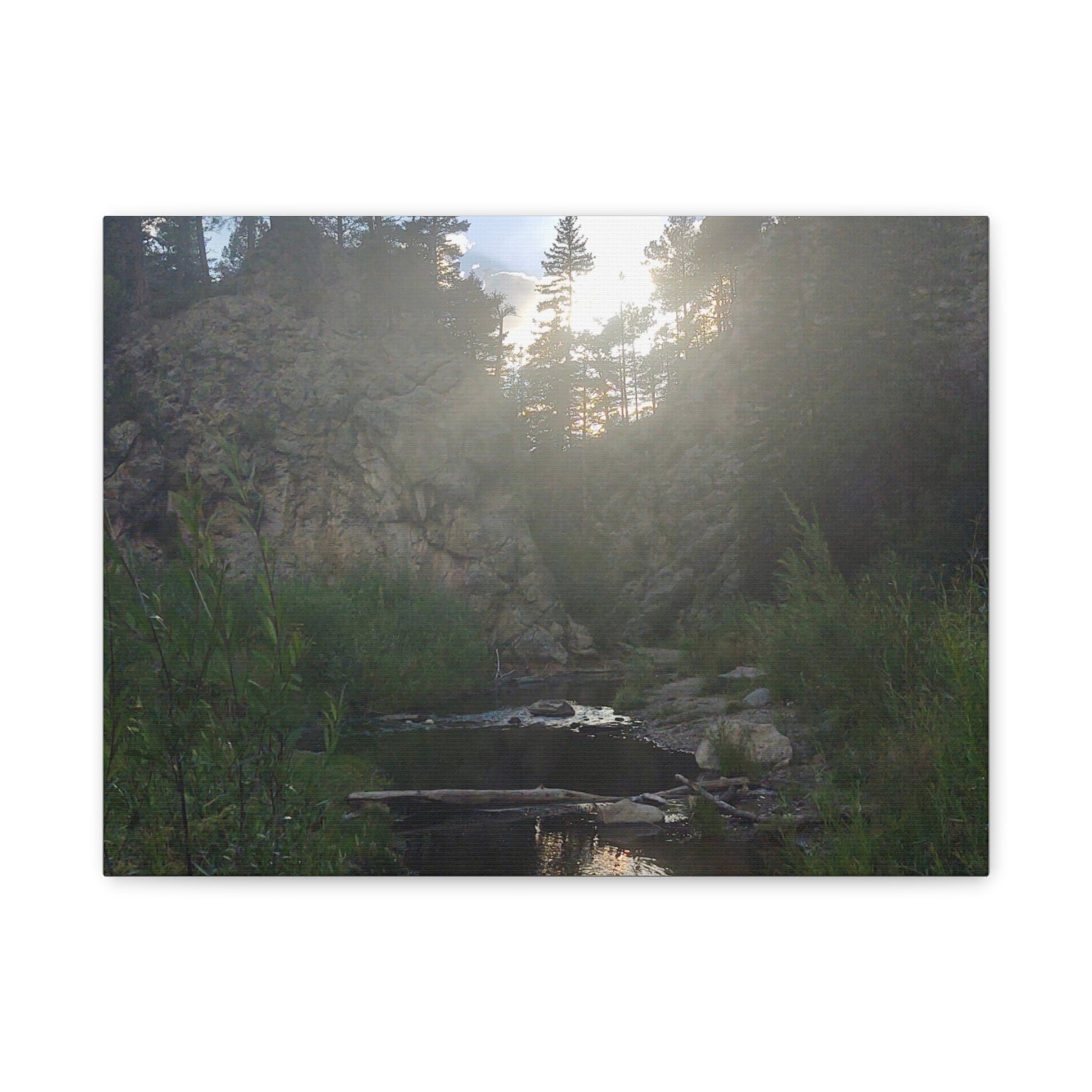 Nature Wall Art Canvas Print for Home Decor, Serene Landscape Artwork, Office Decor, Gift for Nature Lovers, Outdoor Photography