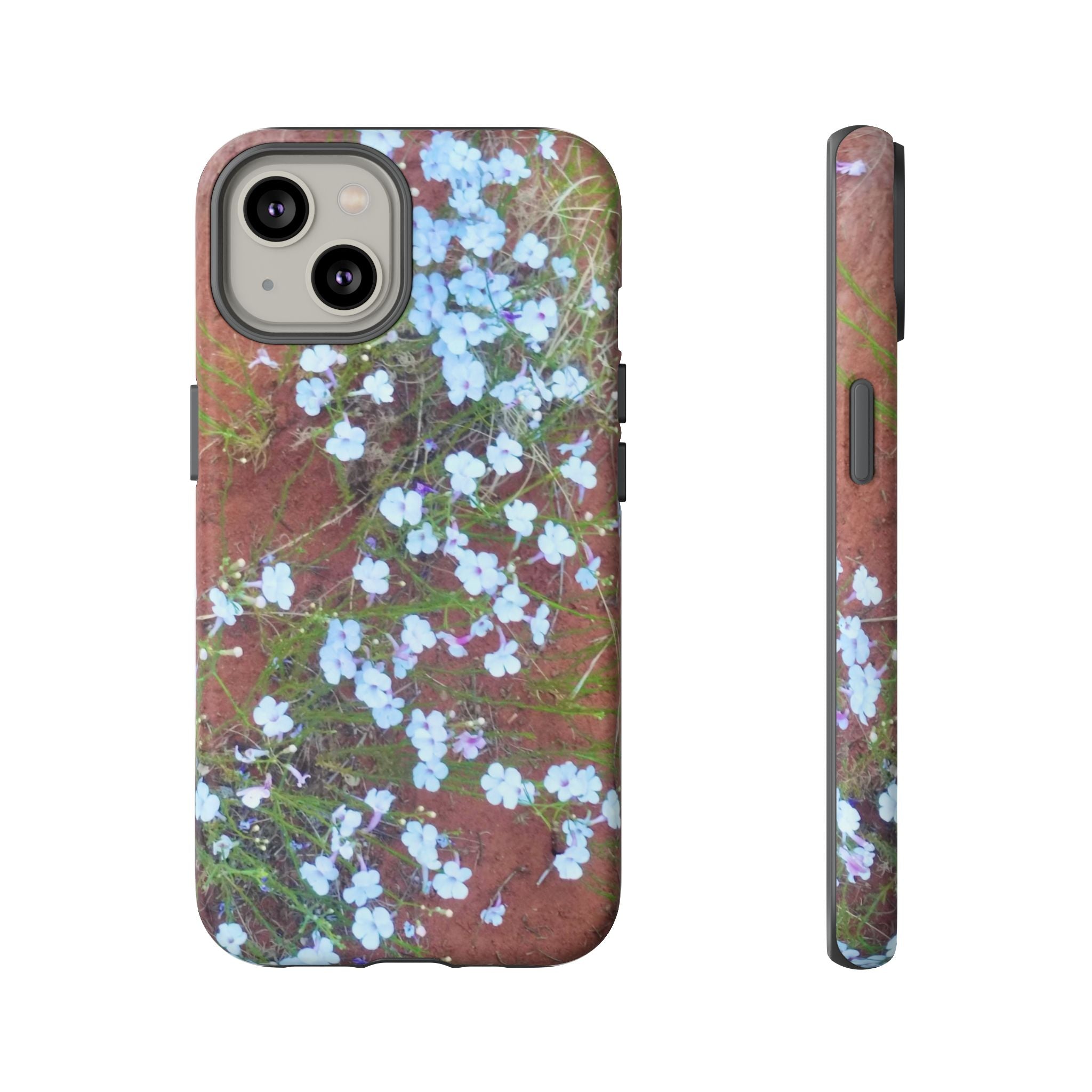 Floral Phone Case - Rustic Floral Design, Tough Cases, Gift for Her, Nature Lover, Spring Decor, Cute Phone Accessory