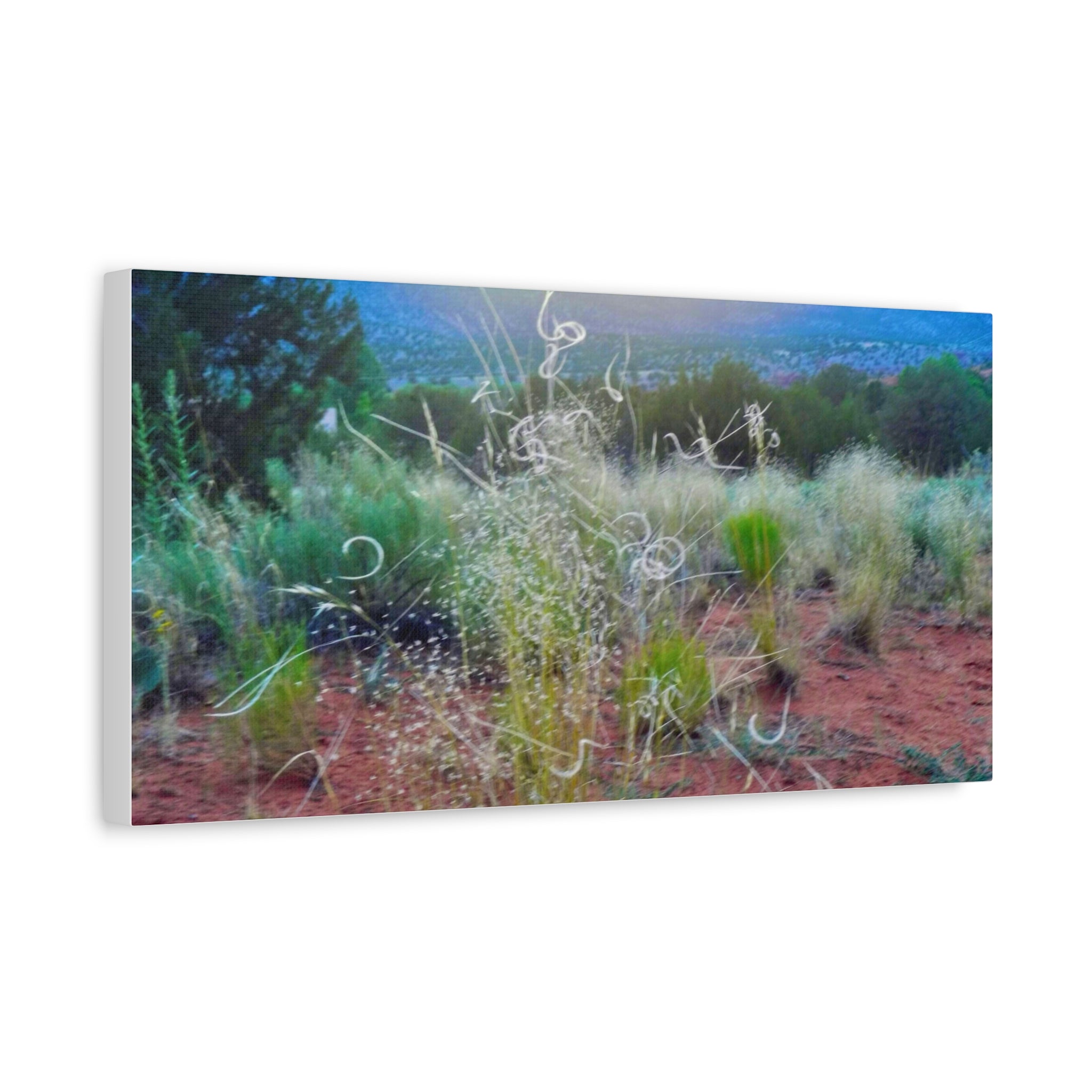 Serene Desert Landscape Canvas Print, Nature Wall Art, Home Decor, Gift for Nature Lovers, Rustic Art for Living Room, Boho Decor