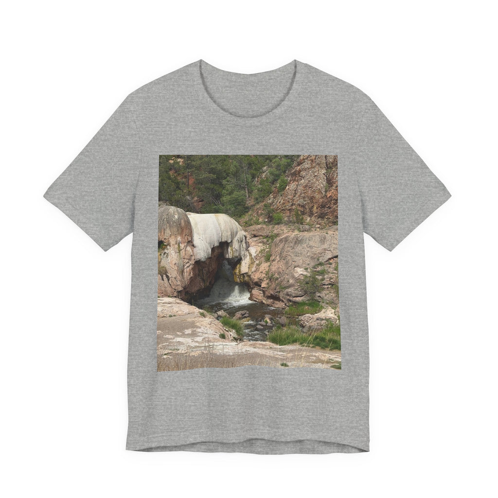 Waterfall Graphic Tee - Nature Lovers Unisex Shirt, Hiking Apparel, Summer Outfit, Gift for Adventure Seekers, Outdoor Enthusiasts