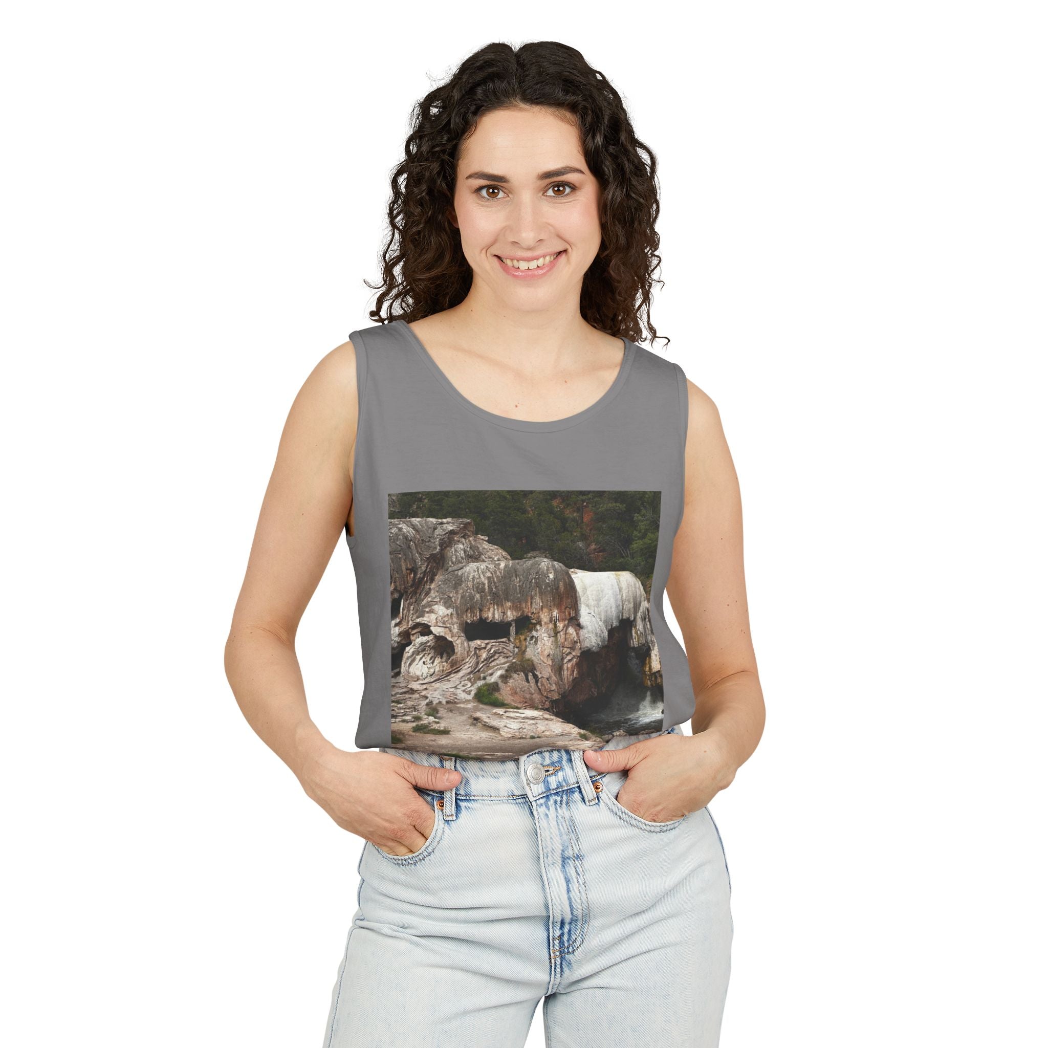 Outdoor Adventure Unisex Tank Top, Nature Lover Gift, Summer Beach Apparel, Graphic Tee, Travel Casual Wear