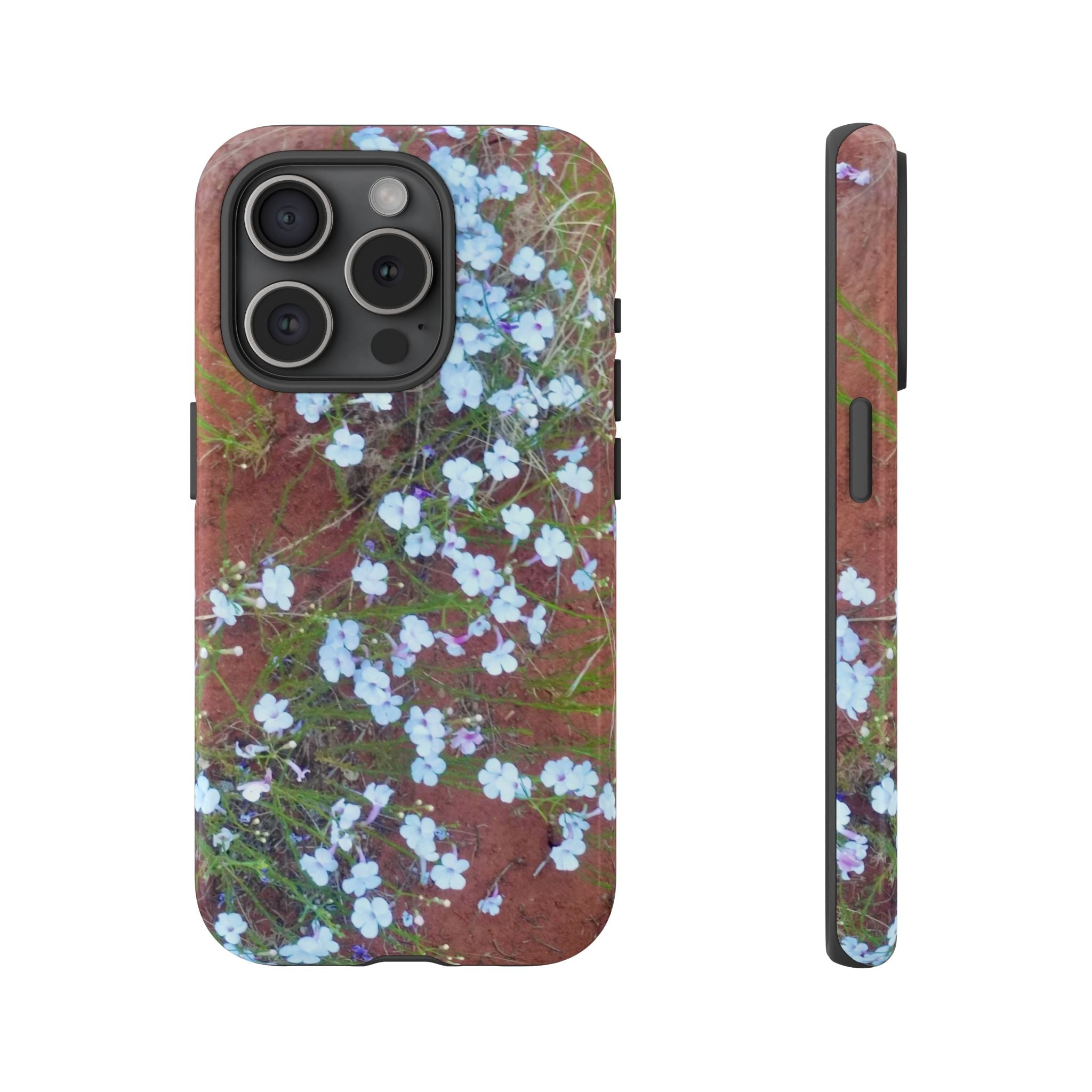 Floral Phone Case - Rustic Floral Design, Tough Cases, Gift for Her, Nature Lover, Spring Decor, Cute Phone Accessory