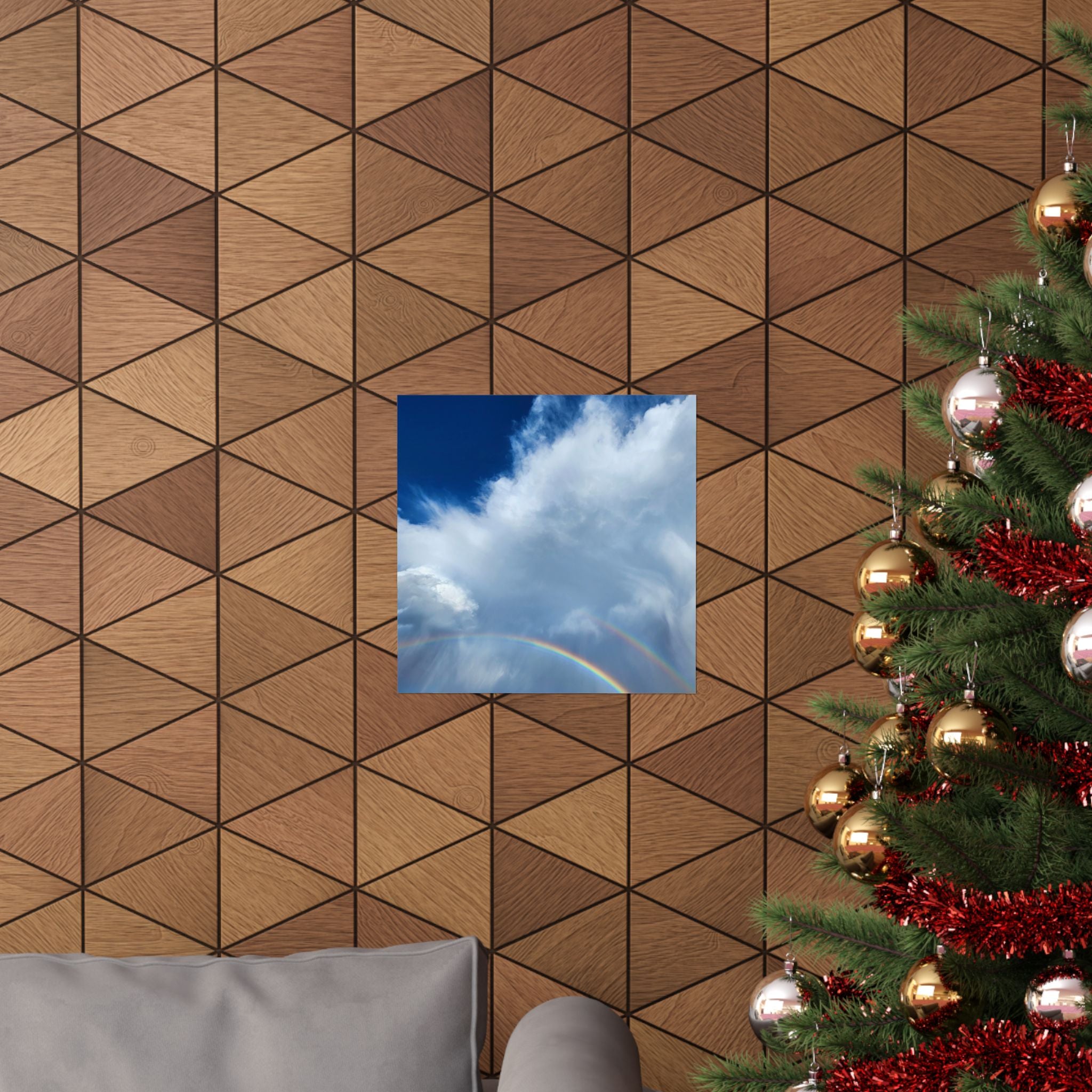 Rainbow Sky Matte Vertical Poster | Inspirational Wall Art, Home Decor, Gift for Nature Lovers, Office Decoration, Unique Artwork