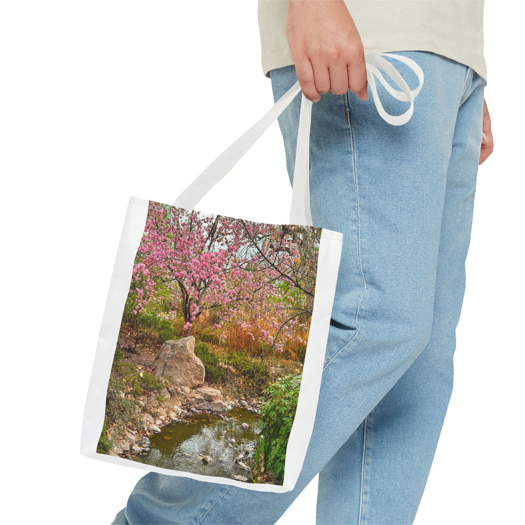 Blossom Dreams Tote Bag, Floral Tote, Eco-Friendly Shopping Bag, Spring Gift, Nature Lover's Accessory, Travel Bag