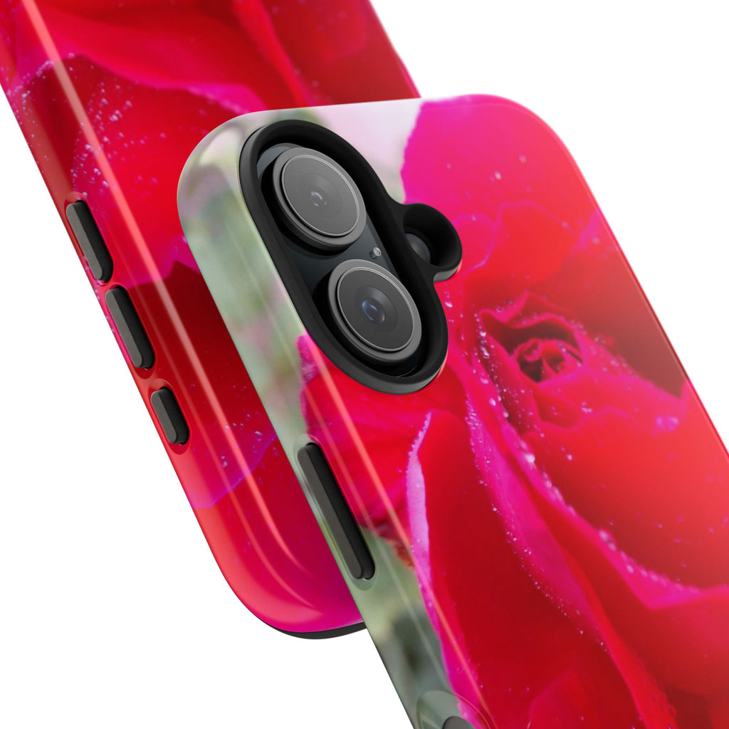 Flower Print Tough Phone Cases, Floral iPhone Case, Durable Mobile Covers, Unique Gift for Her, Birthday Present, Rose Design