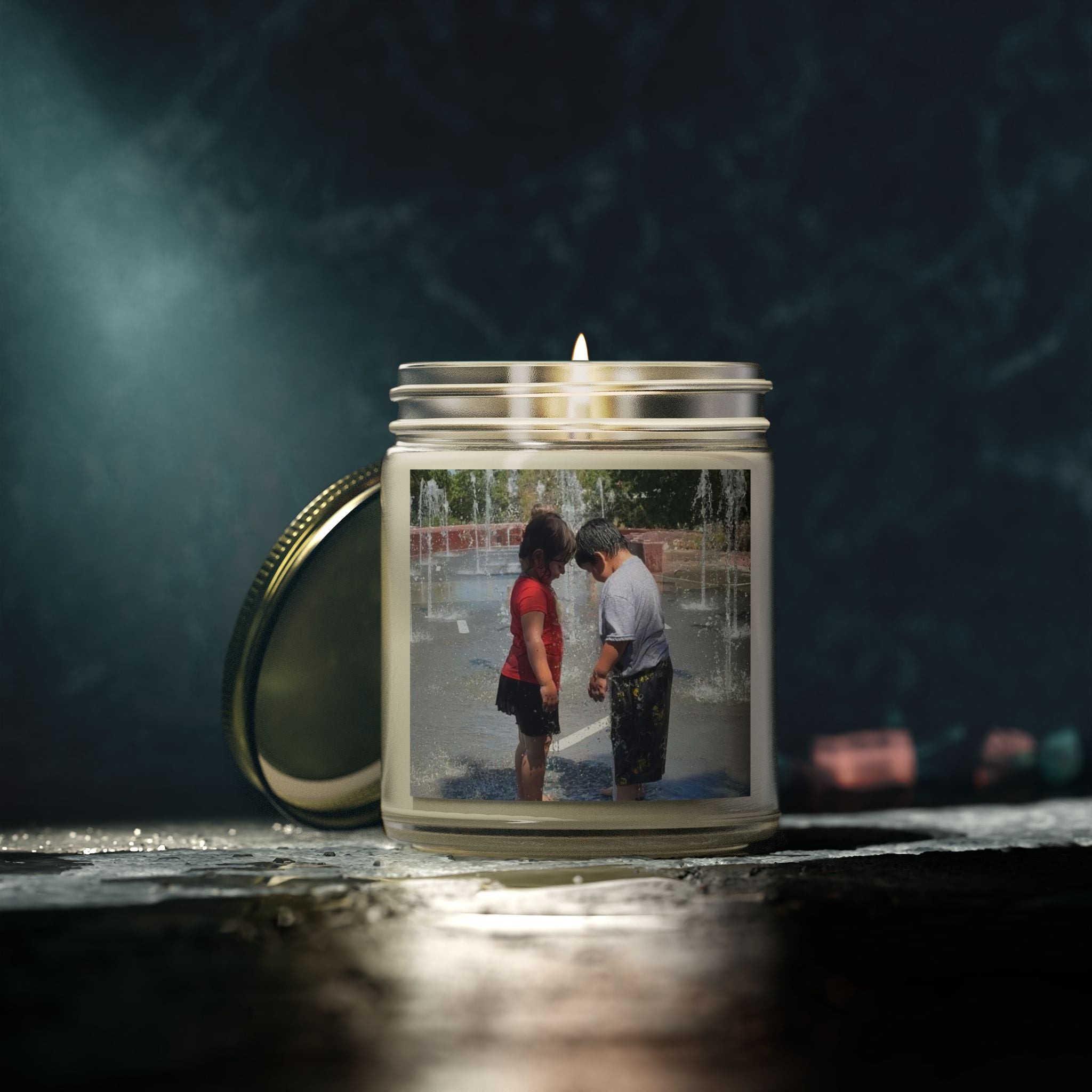 Coconut Apricot Scented Candle - Relaxing Home Decor, Gift for Her, Aromatherapy Candle, Personalized Souvenir, Eco-Friendly Candle