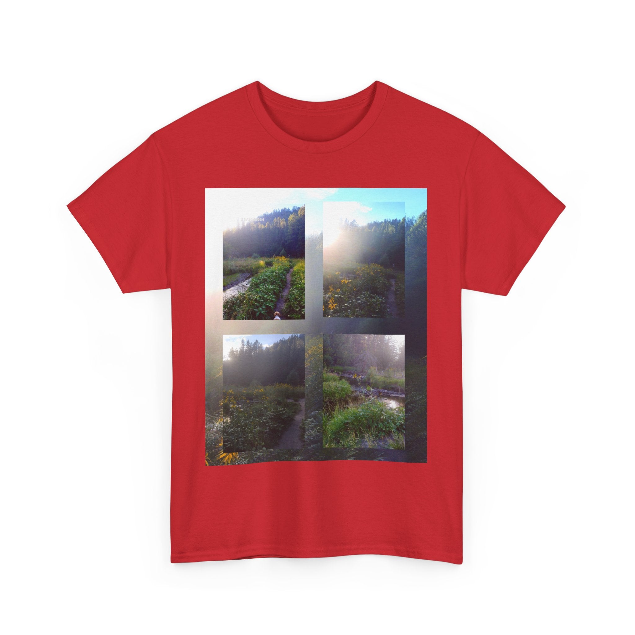 Scenic Nature Tee - Unisex Heavy Cotton T-Shirt, Perfect for Outdoor Lovers, Nature Walks, Gift for Nature Enthusiasts, Casual Wear, [...]