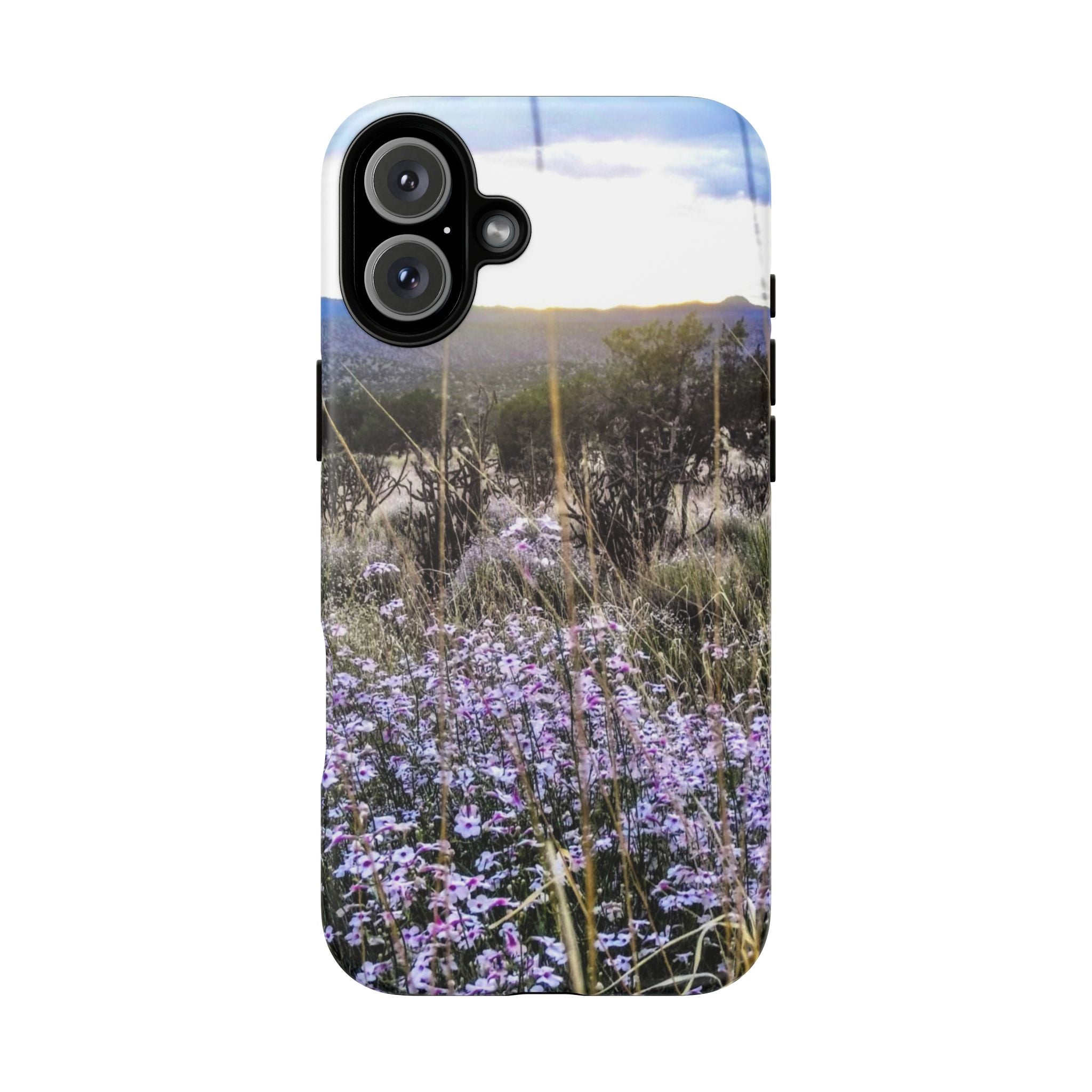 Floral Phone Case, Tough Phone Cover for Outdoor Lovers, Nature-Inspired Accessories, Gift for Photography Enthusiasts, Protective [...]