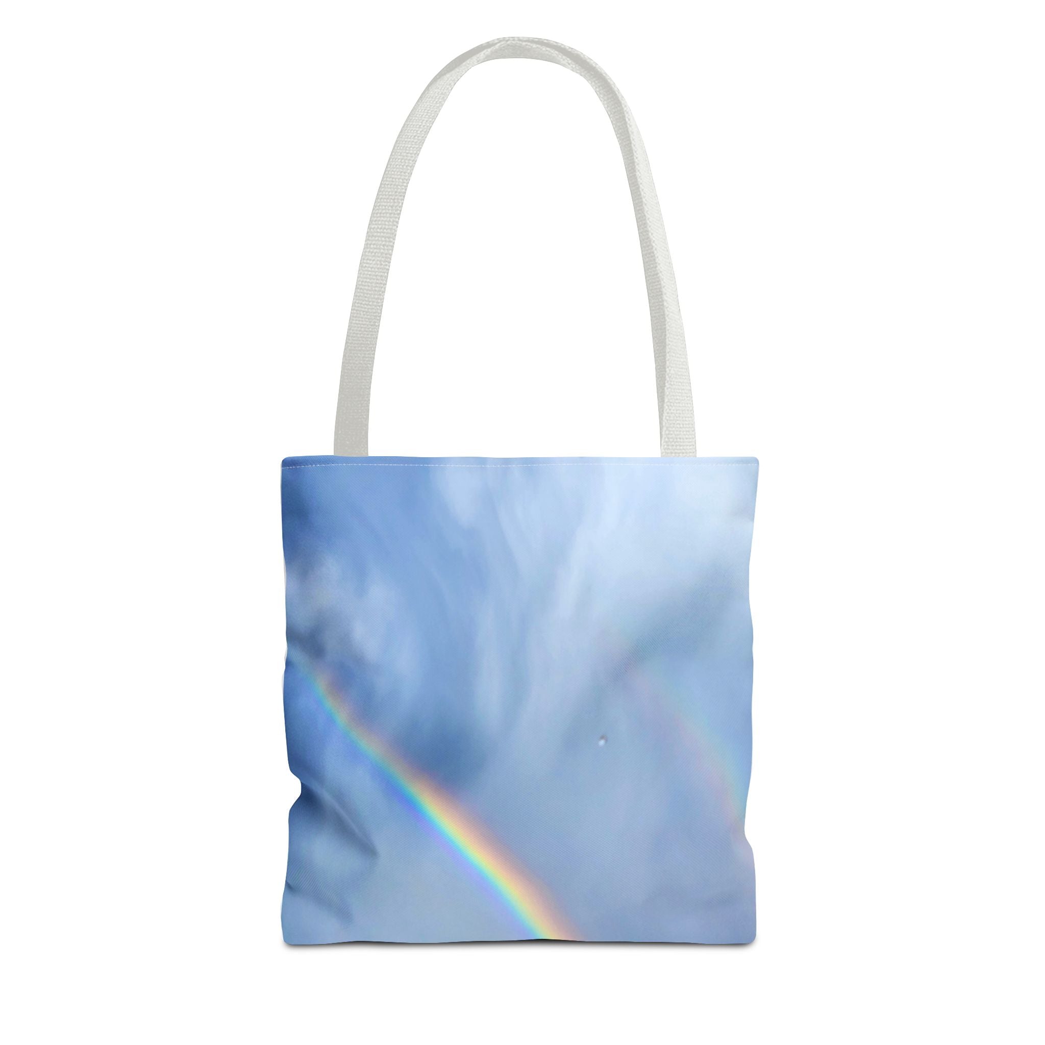 Rainbow Sky Tote Bag, Colorful Beach Bag, Reusable Shopping Tote, Summer Travel Accessory, Perfect Gift for Nature Lovers