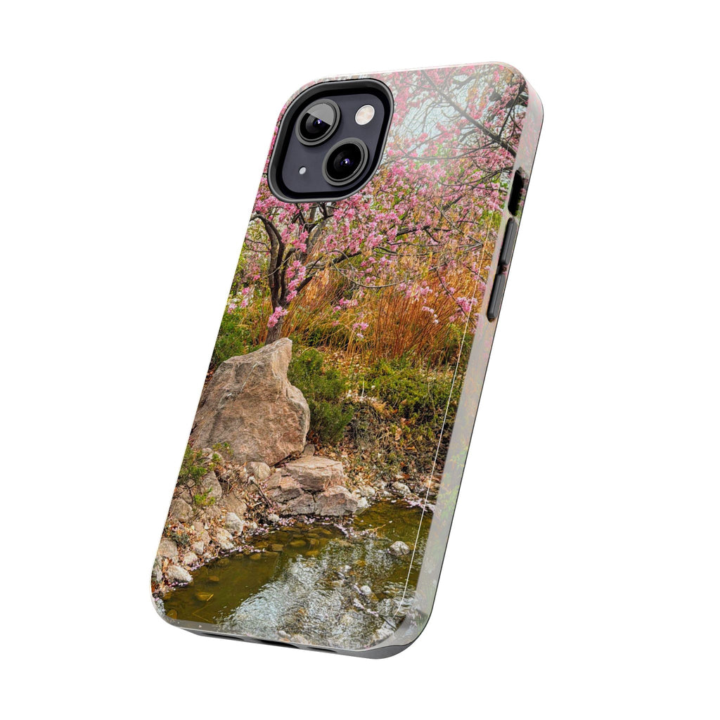Cherry Blossom Tough Phone Cases - Nature Lover Gift, Floral Phone Accessories, Spring Decor, Custom Cases, Outdoor Adventure