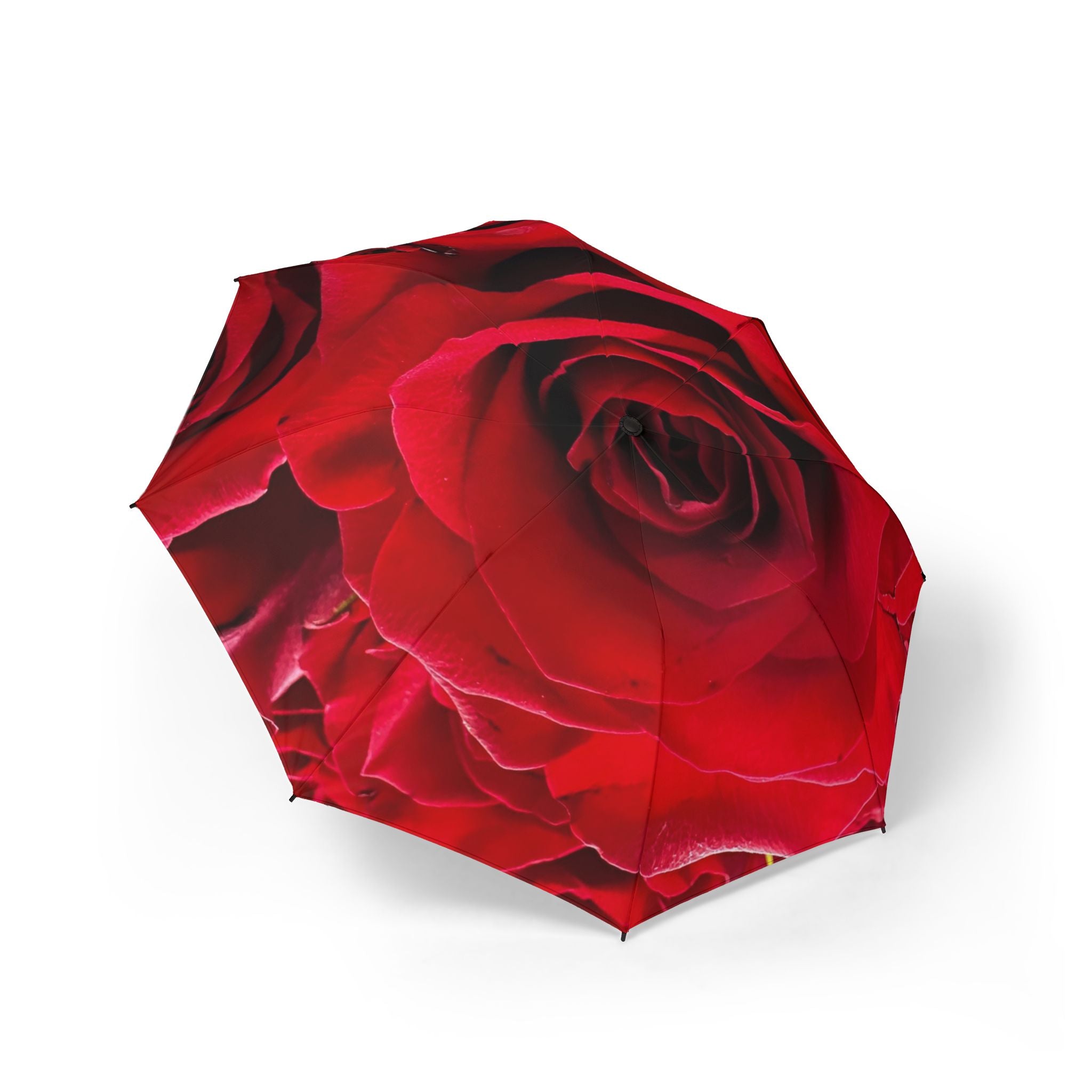 Rose Print Semi-Automatic Umbrella | Stylish Floral Rain Protection | Perfect Gift for Her, Garden Lovers, and Special Occasions