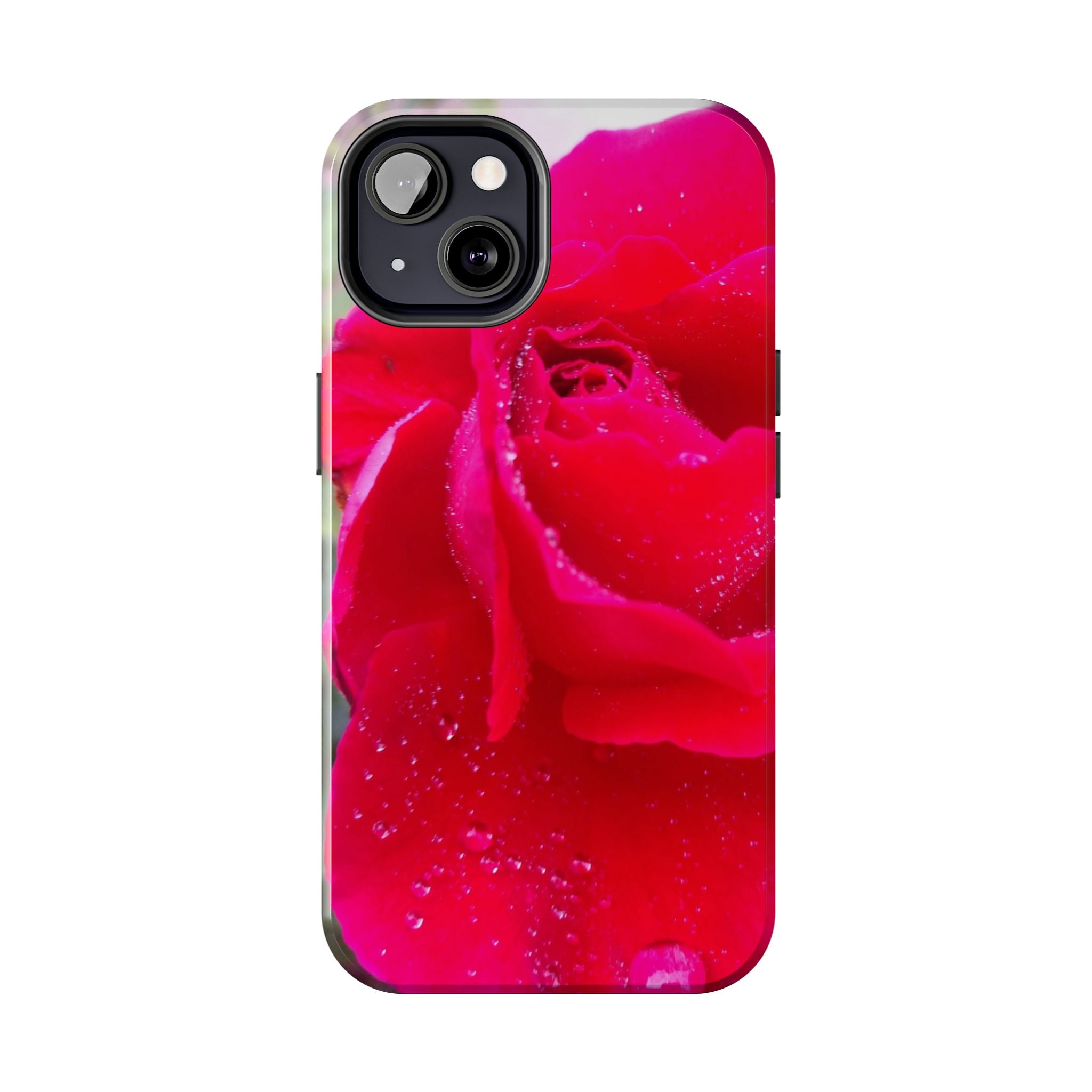 Flower Print Tough Phone Cases, Floral iPhone Case, Durable Mobile Covers, Unique Gift for Her, Birthday Present, Rose Design