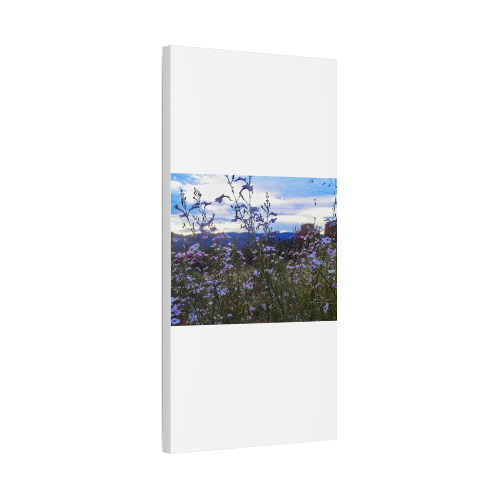 Floral Wall Art Canvas, Nature-Inspired Home Decor, Flower Print, Rustic Living Room, Gift for Gardeners, Boho Wall Art