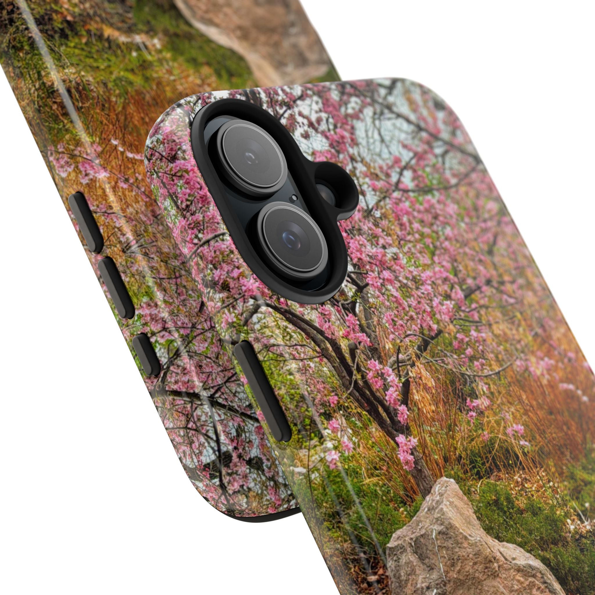 Cherry Blossom Tough Phone Cases - Nature Lover Gift, Floral Phone Accessories, Spring Decor, Custom Cases, Outdoor Adventure