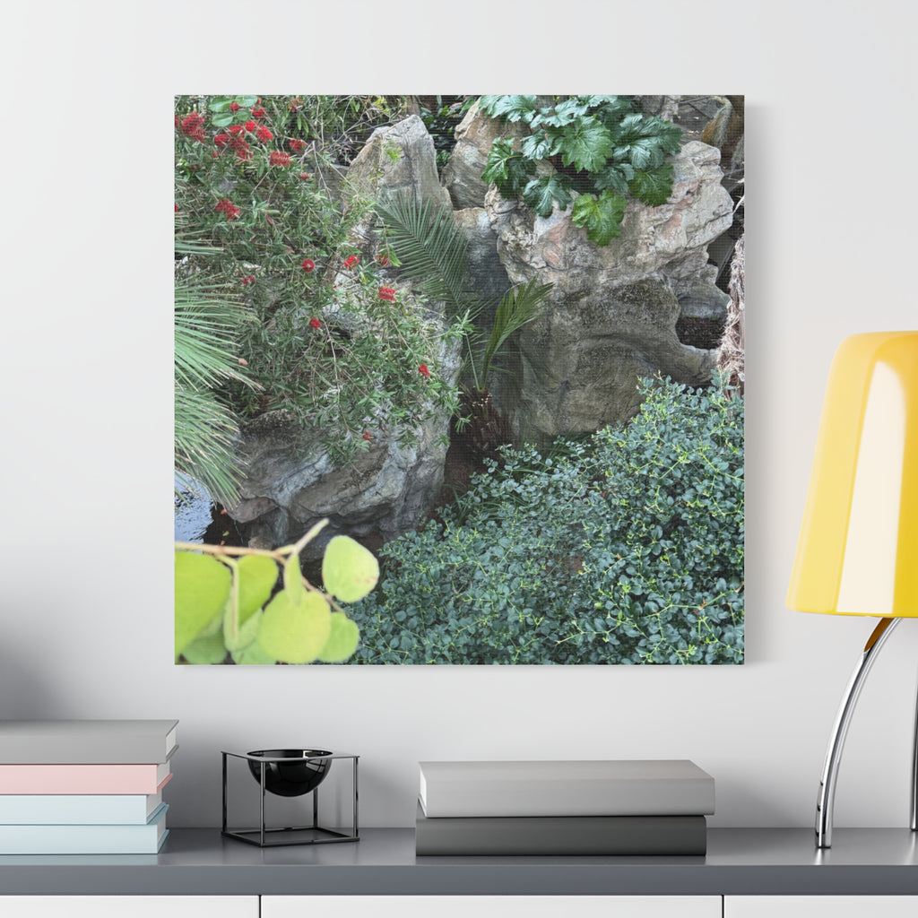 Canvas Wall Art, Tropical Garden Print, Home Decor, Botanical Artwork, Nature Lover Gift, Modern Interior Design