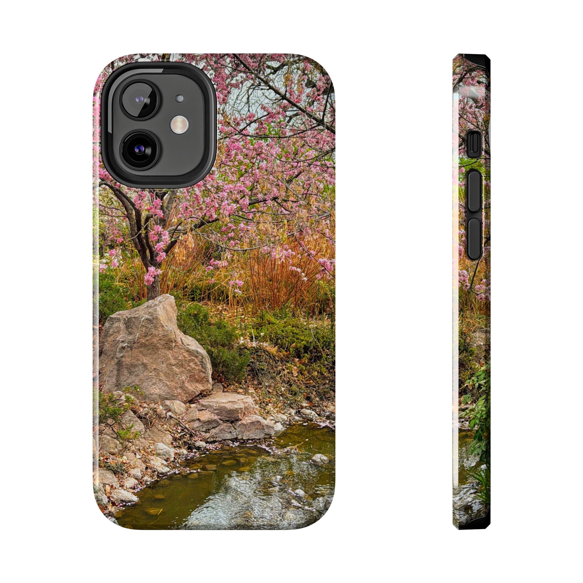 Cherry Blossom Tough Phone Cases - Nature Lover Gift, Floral Phone Accessories, Spring Decor, Custom Cases, Outdoor Adventure