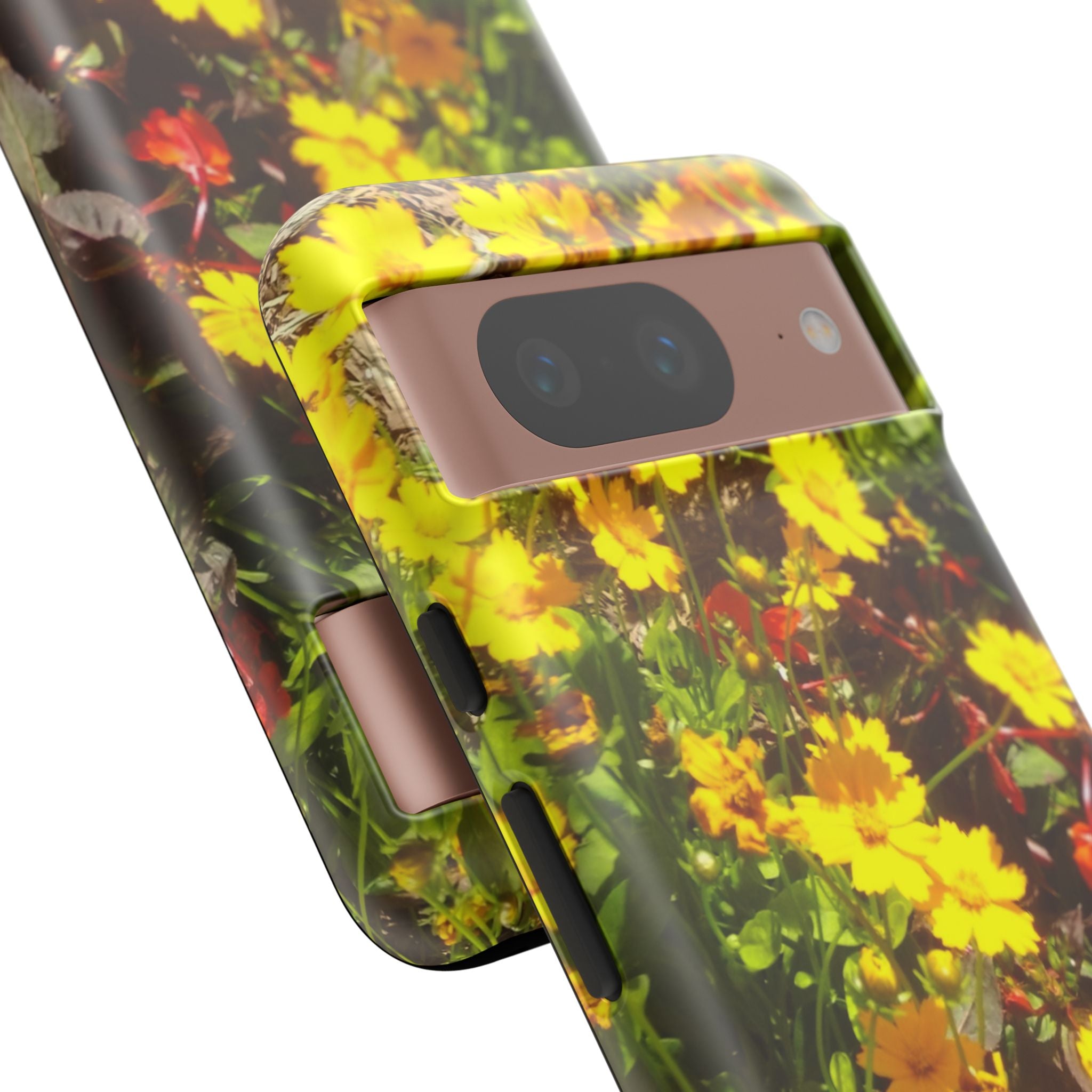 Floral Phone Case - Tough Cases with Vibrant Yellow Flowers, Protective Floral Cover, Spring Decor, Gift Idea for Nature Lovers, [...]
