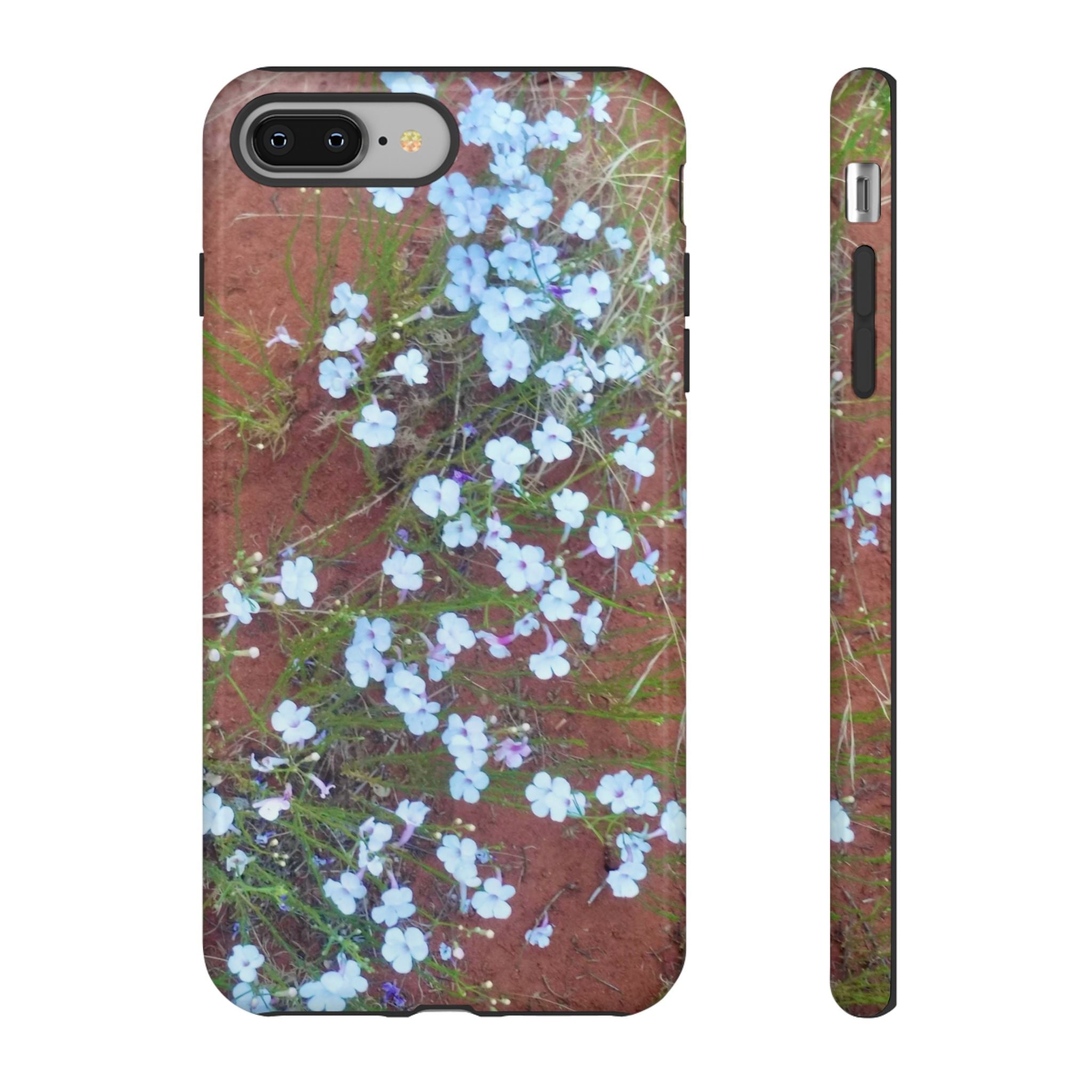 Floral Phone Case - Rustic Floral Design, Tough Cases, Gift for Her, Nature Lover, Spring Decor, Cute Phone Accessory